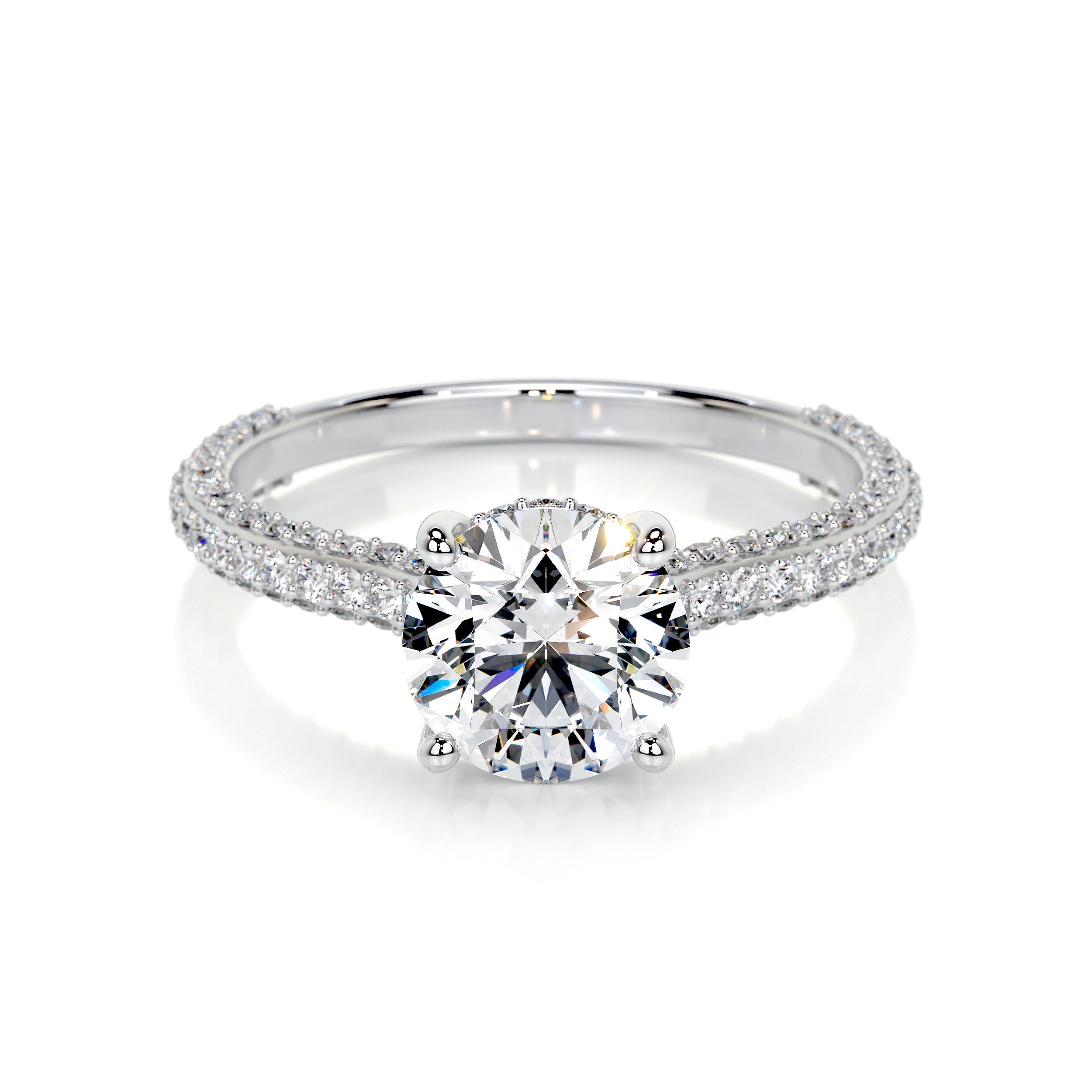 Michaela Lab Grown Diamond Ring -14K White Gold