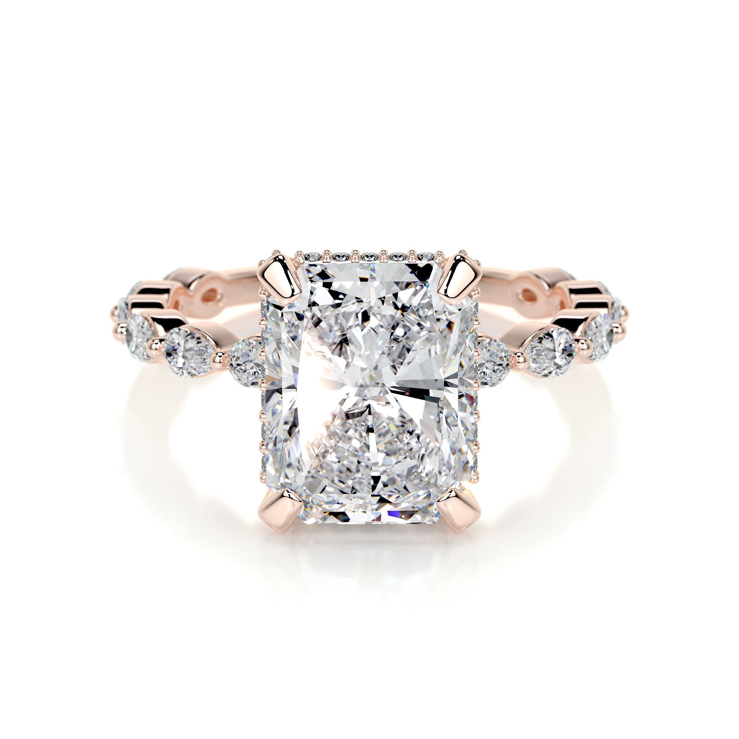 Robin Lab Grown Diamond Ring -14K Rose Gold