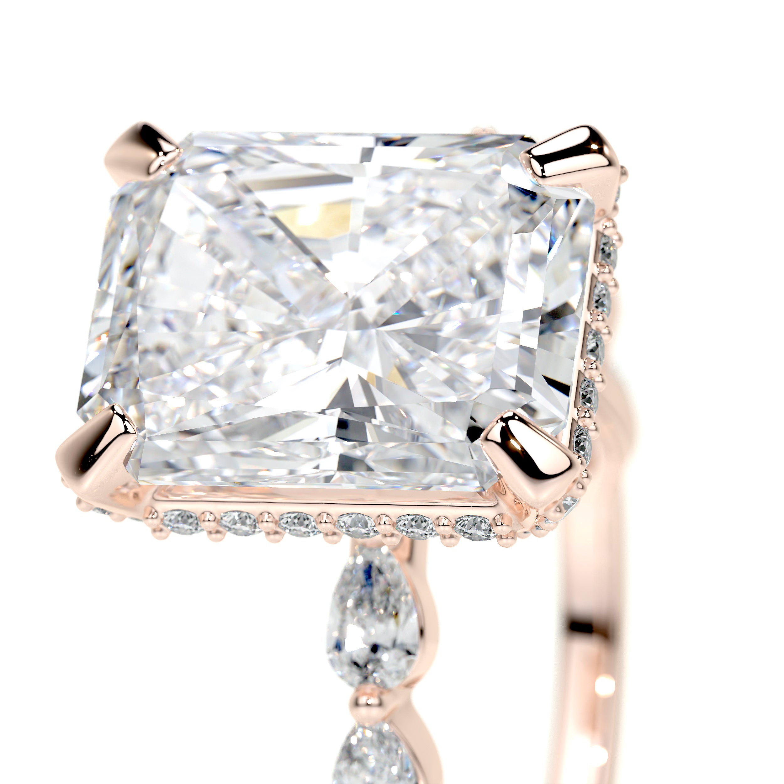 Robin Lab Grown Diamond Ring -14K Rose Gold