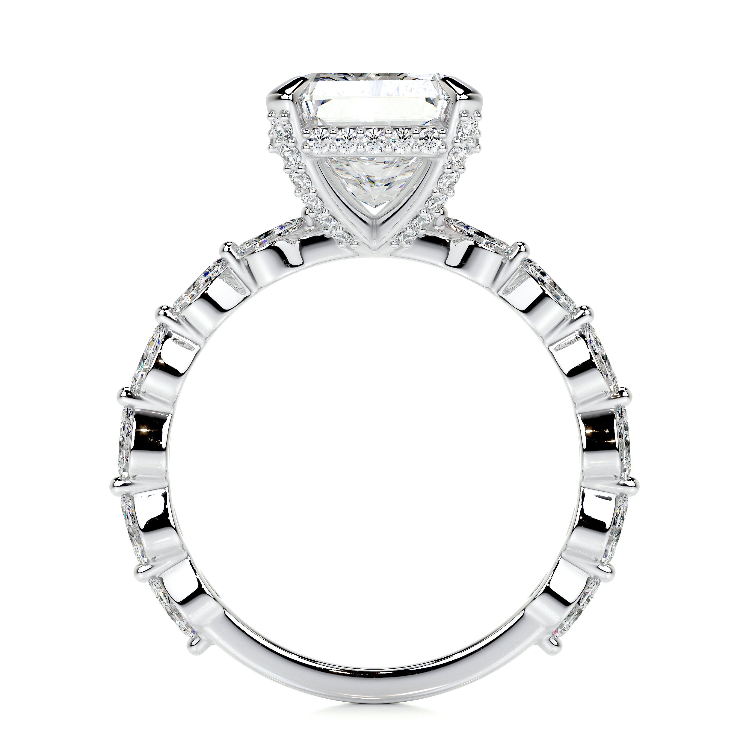 Robin Lab Grown Diamond Ring -14K White Gold