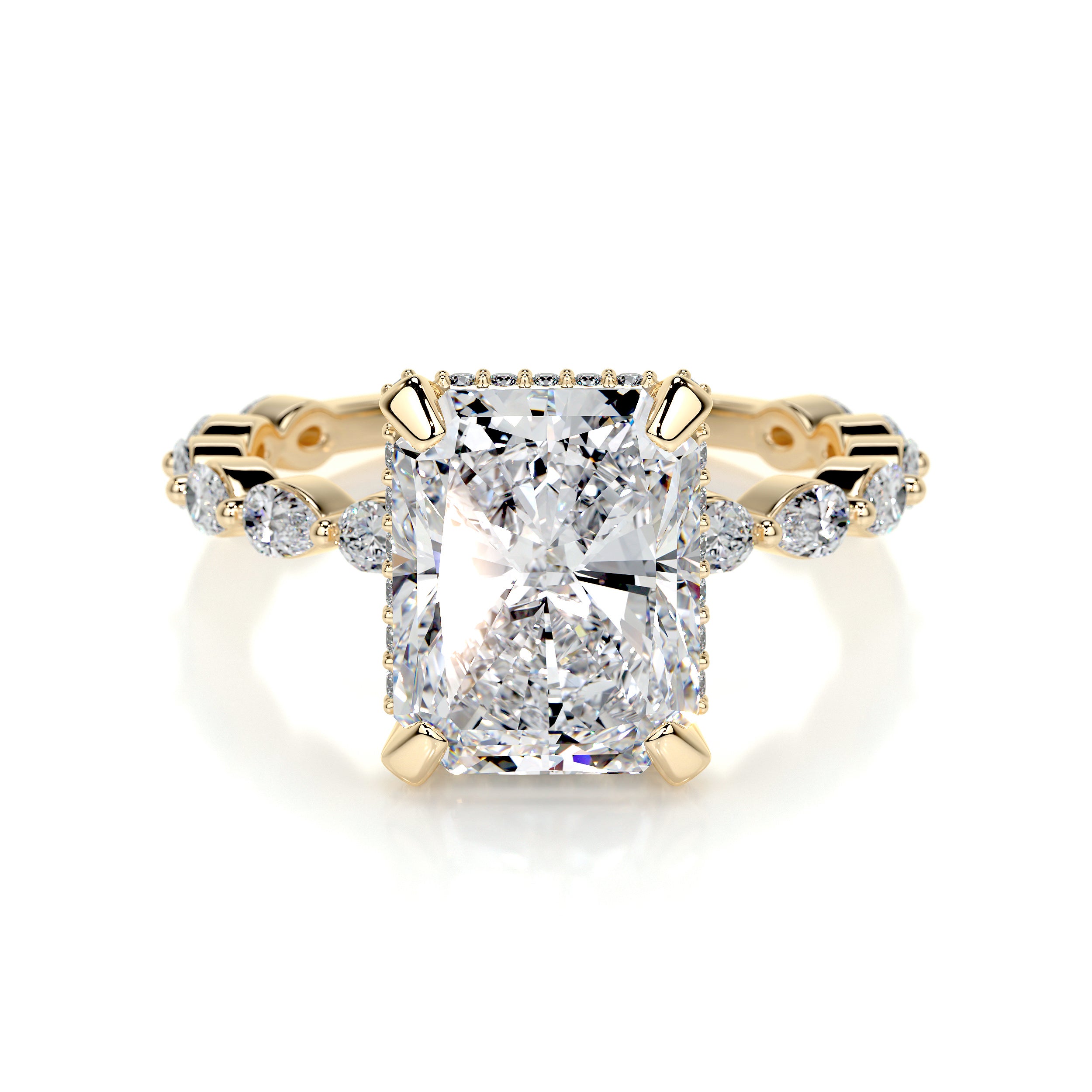 Robin Lab Grown Diamond Ring -18K Yellow Gold