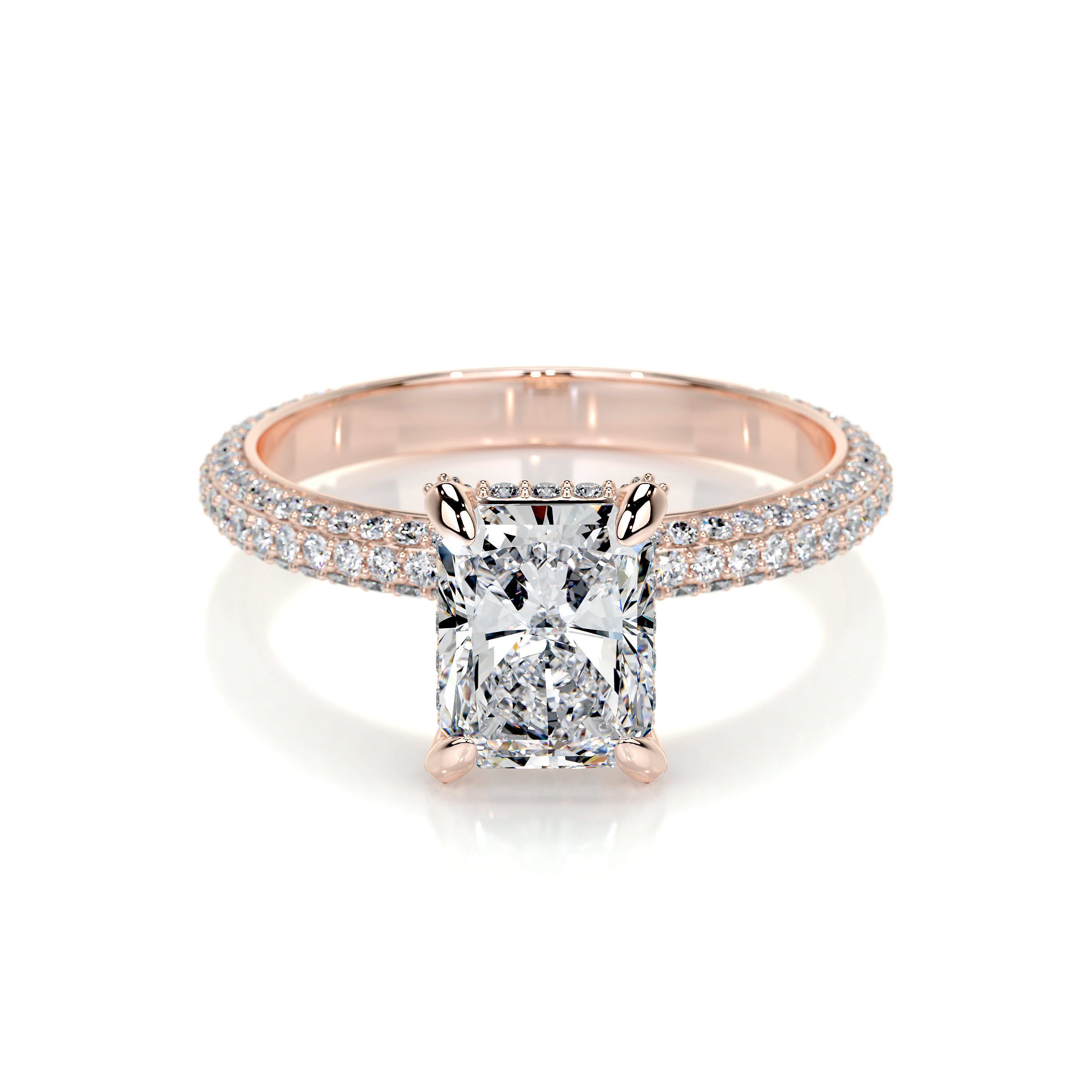 Milly Lab Grown Diamond Ring -14K Rose Gold