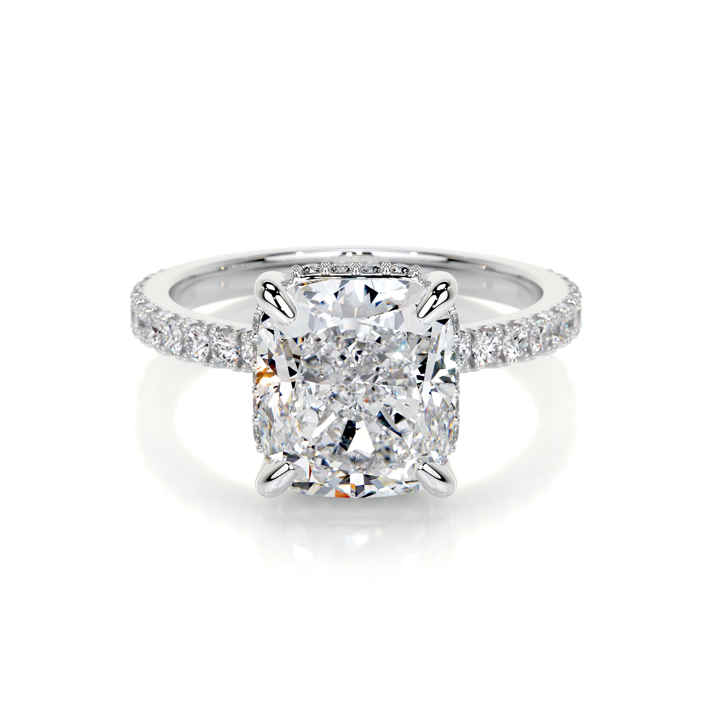 Beatriz Lab Grown Diamond Ring -18K White Gold