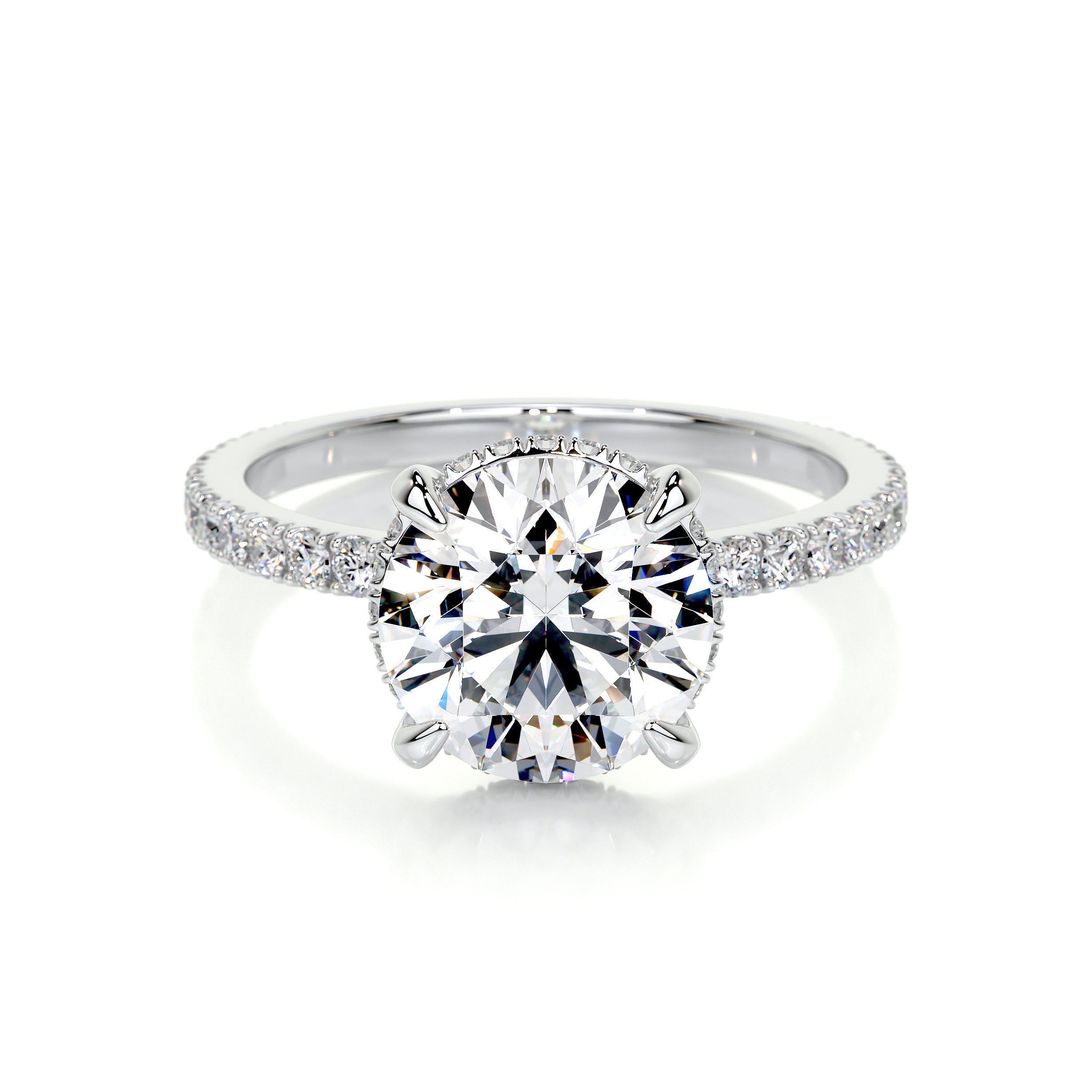 Valeria Lab Grown Diamond Ring -Platinum