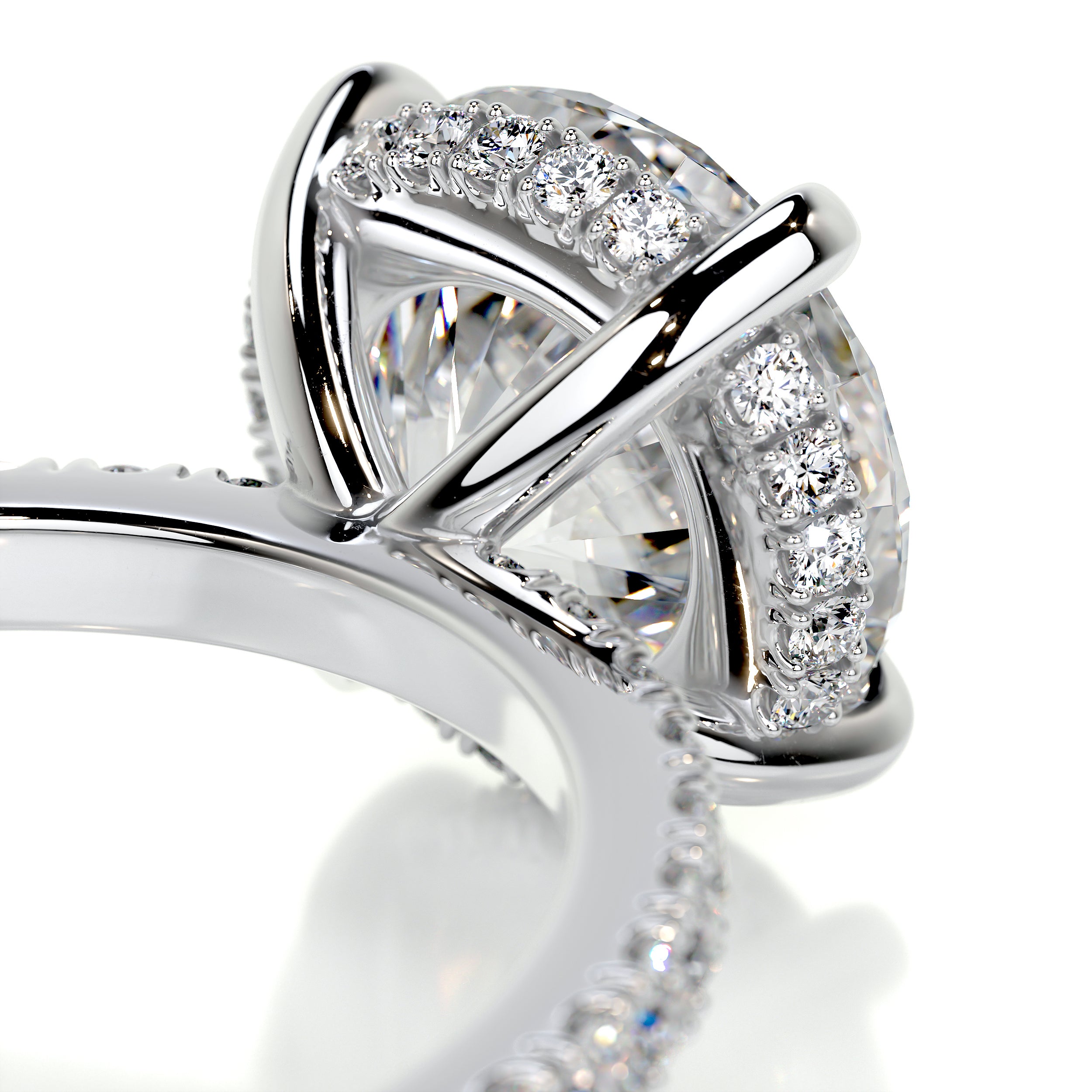 Valeria Diamond Engagement Ring -Platinum
