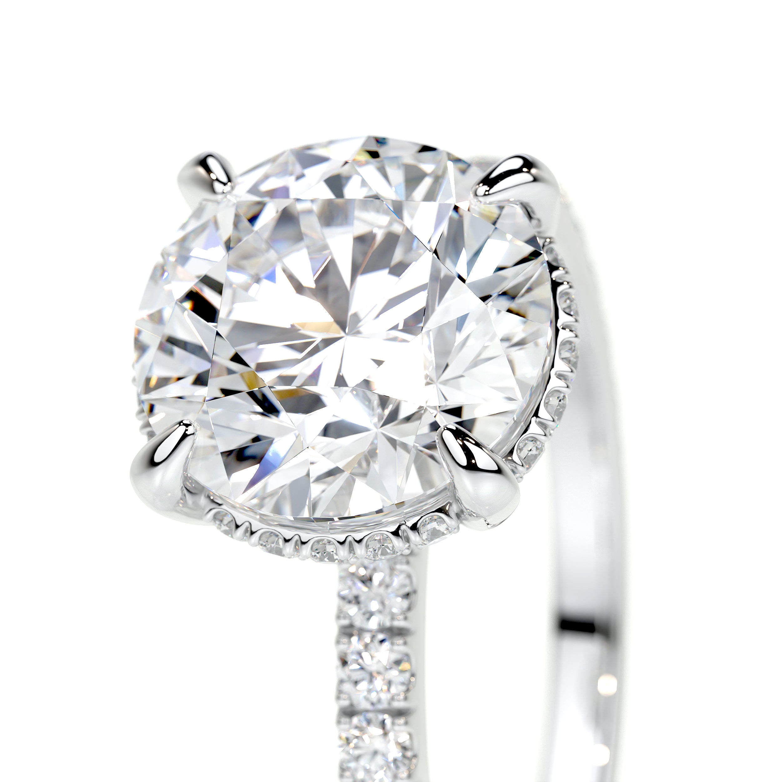 Valeria Lab Grown Diamond Ring -Platinum