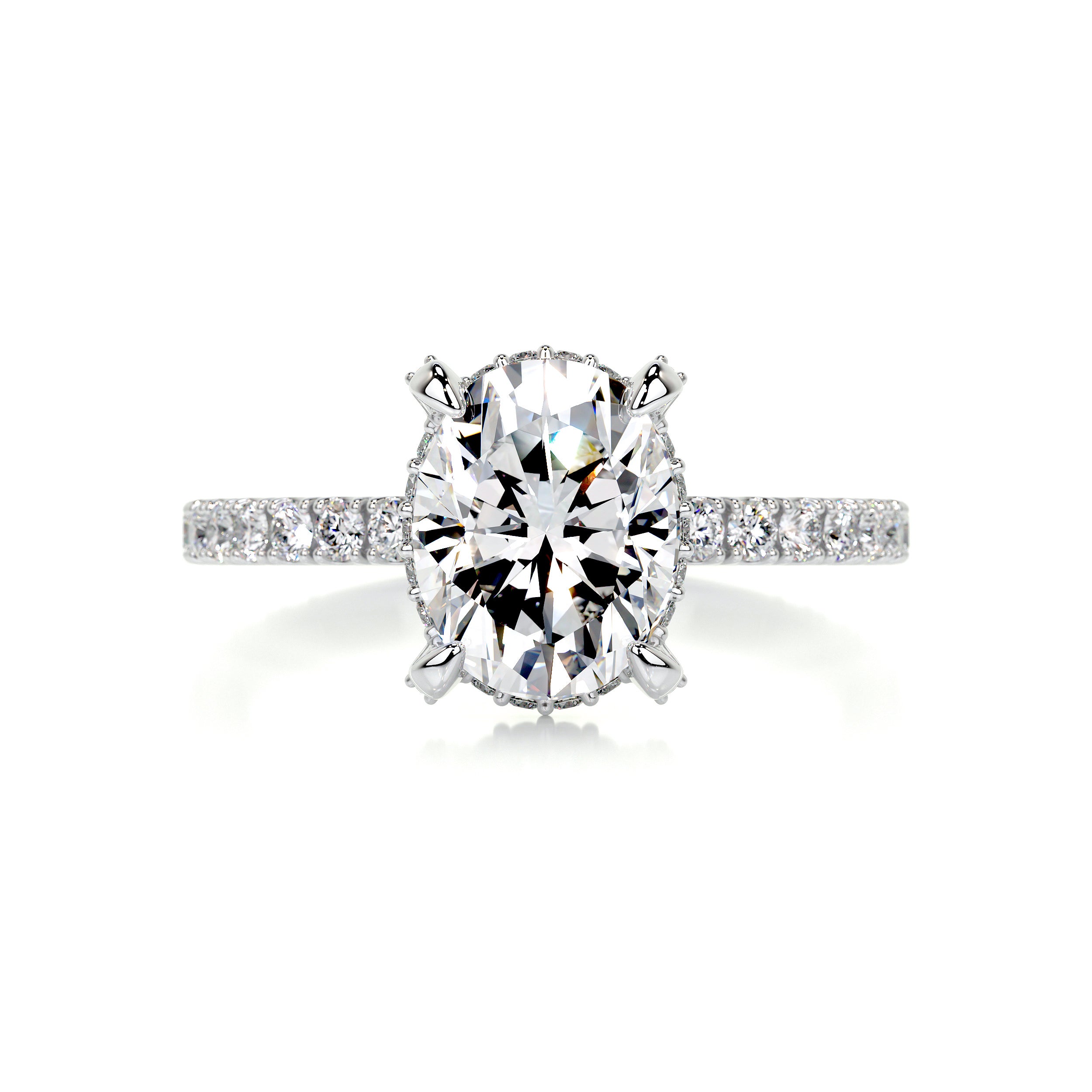 Alicia Diamond Engagement Ring -Platinum