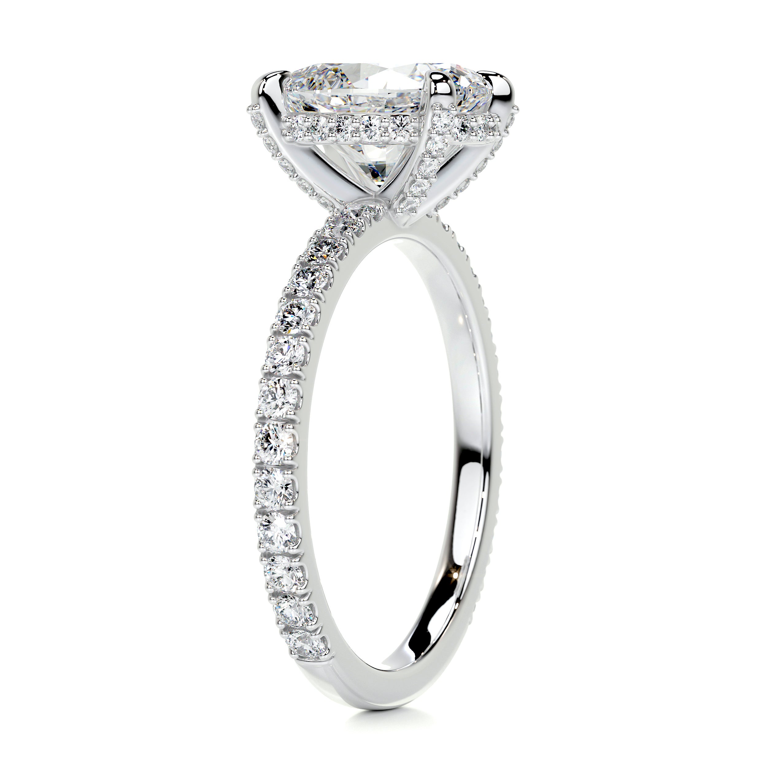 Alicia Diamond Engagement Ring -Platinum