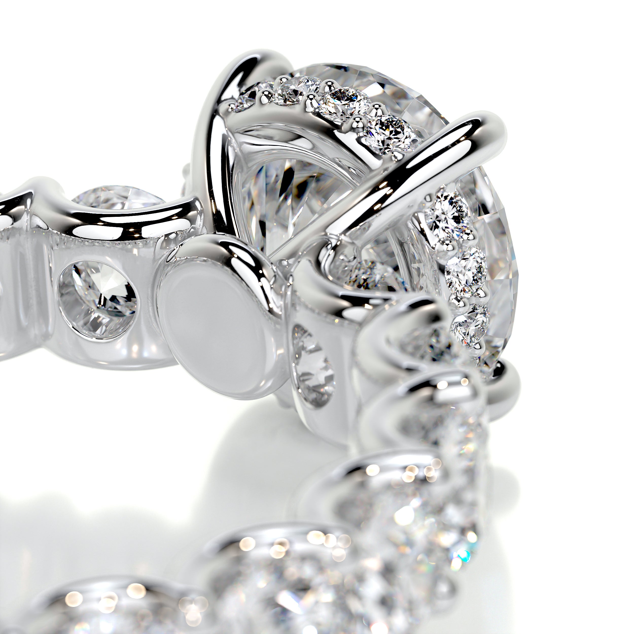 Lola Diamond Engagement Ring -Platinum