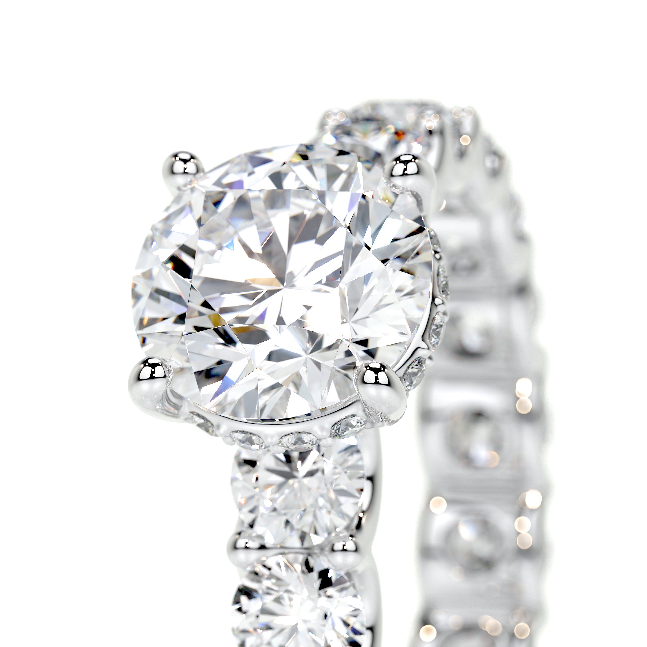 Lola Lab Grown Diamond Ring -14K White Gold