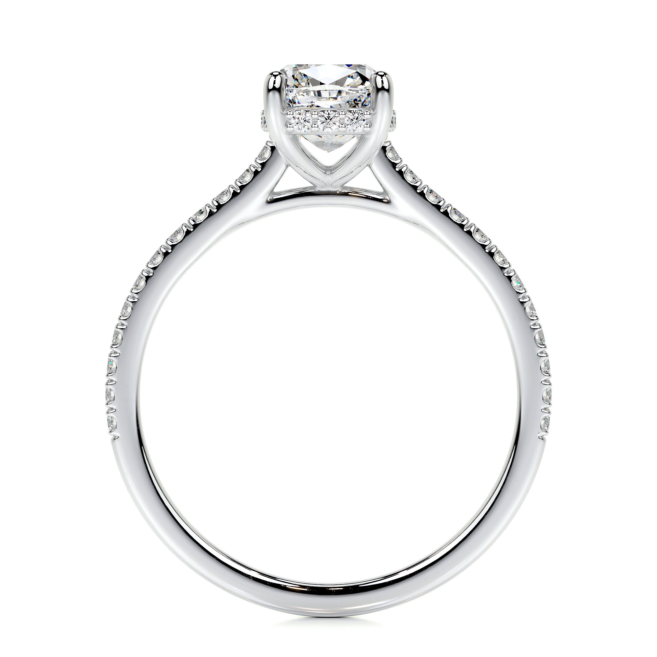 Deandra Lab Grown Diamond Ring -14K White Gold