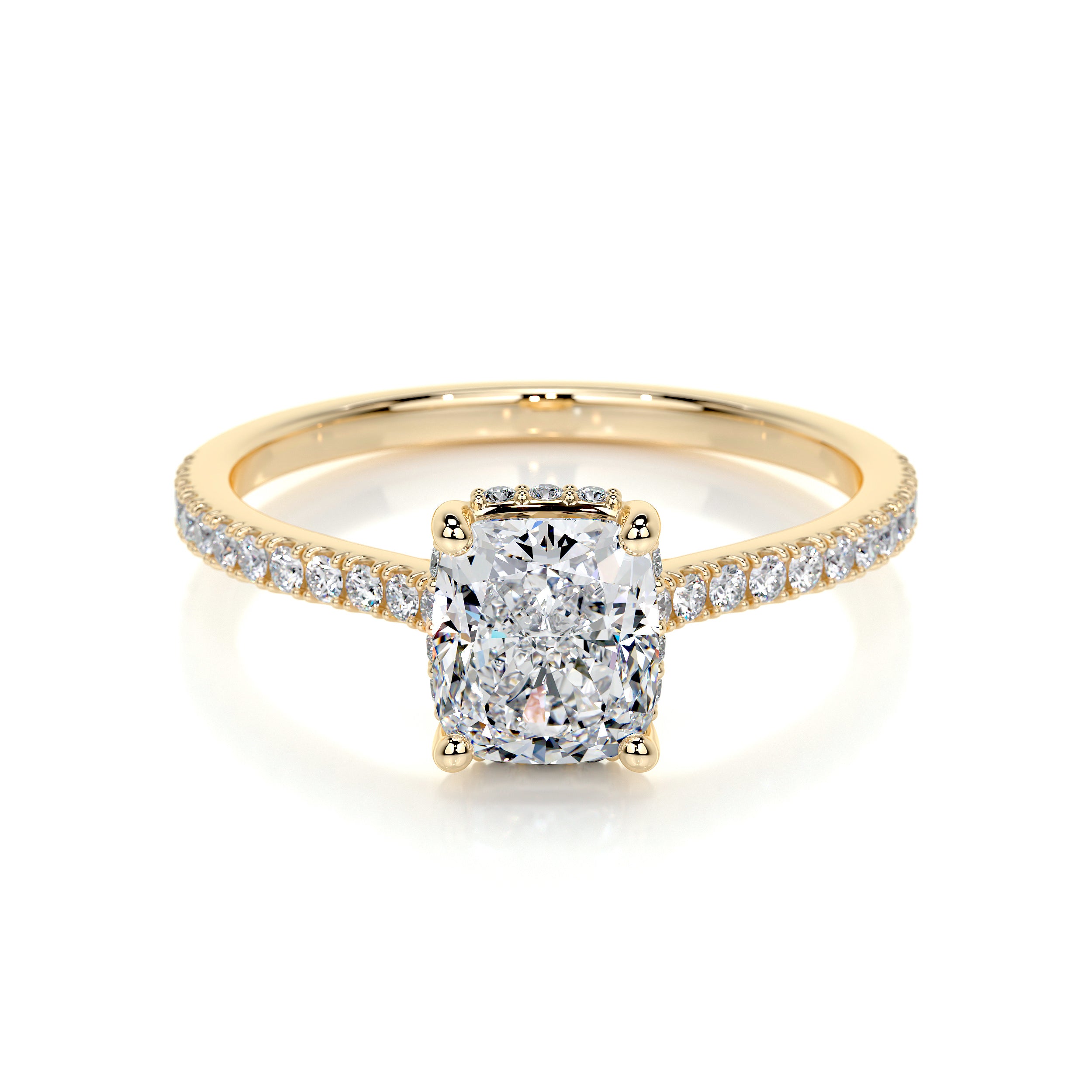 Deandra Lab Grown Diamond Ring -18K Yellow Gold