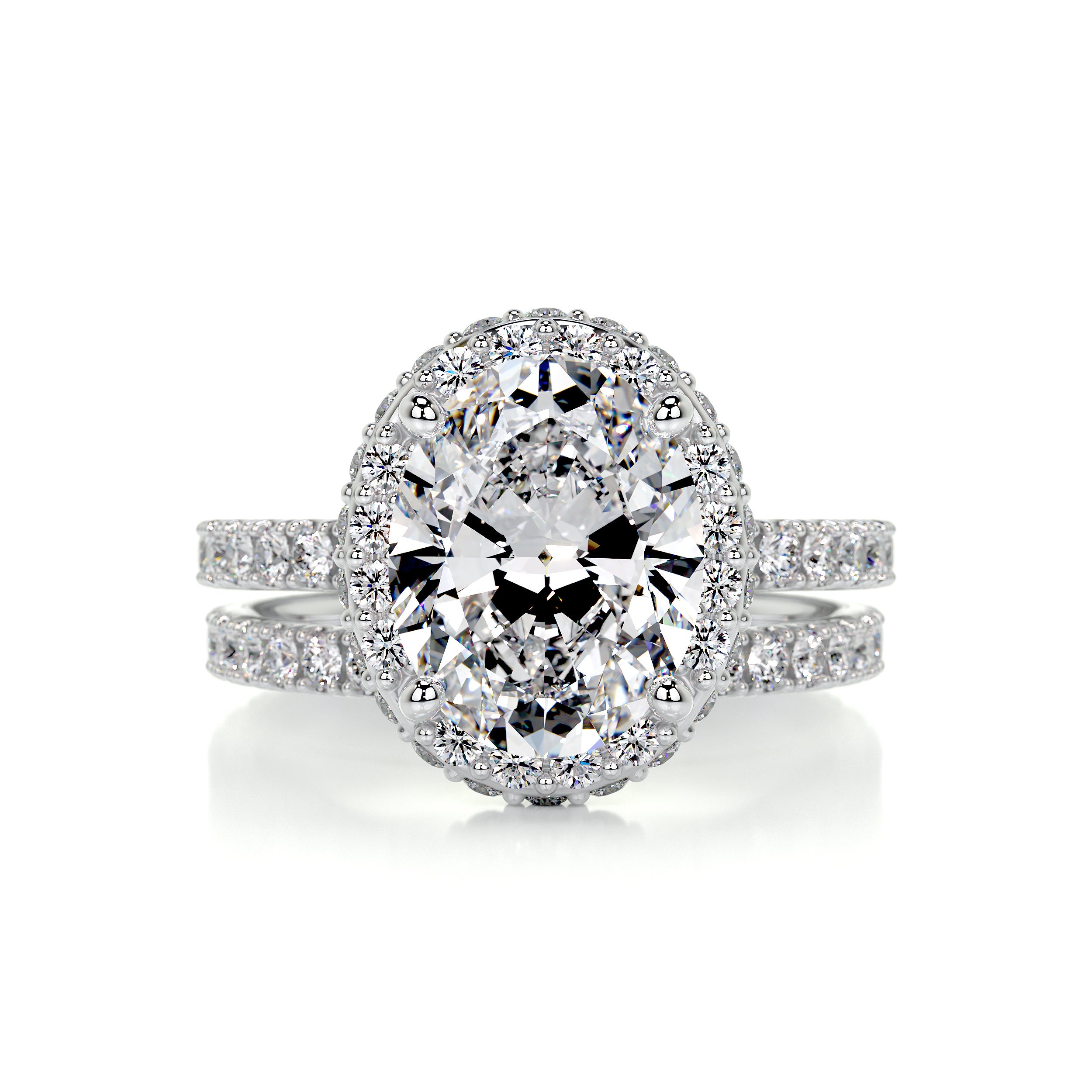 Lara Diamond Bridal Set -14K White Gold