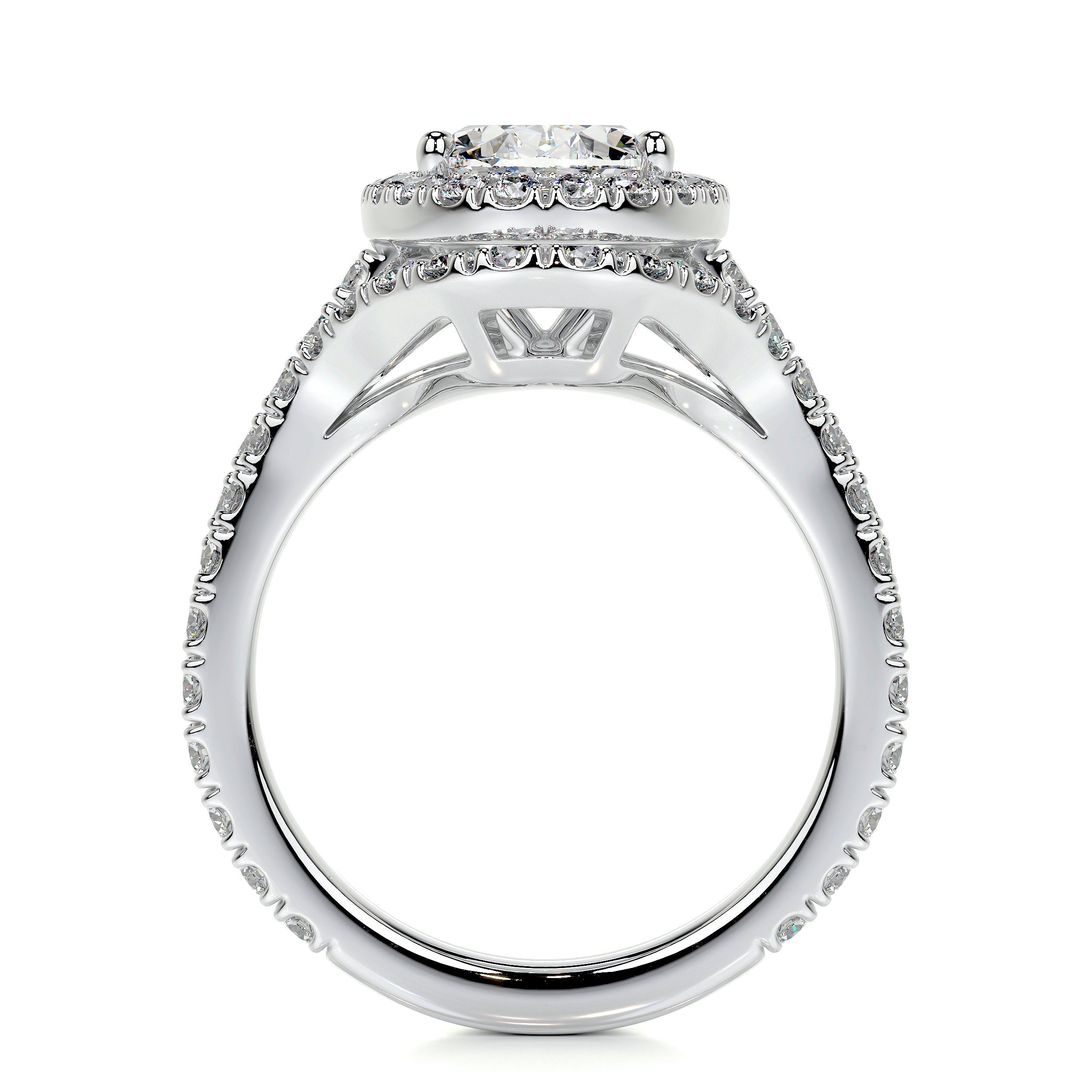 Maria Lab Grown Diamond Bridal Set   (3 Carat) - Platinum