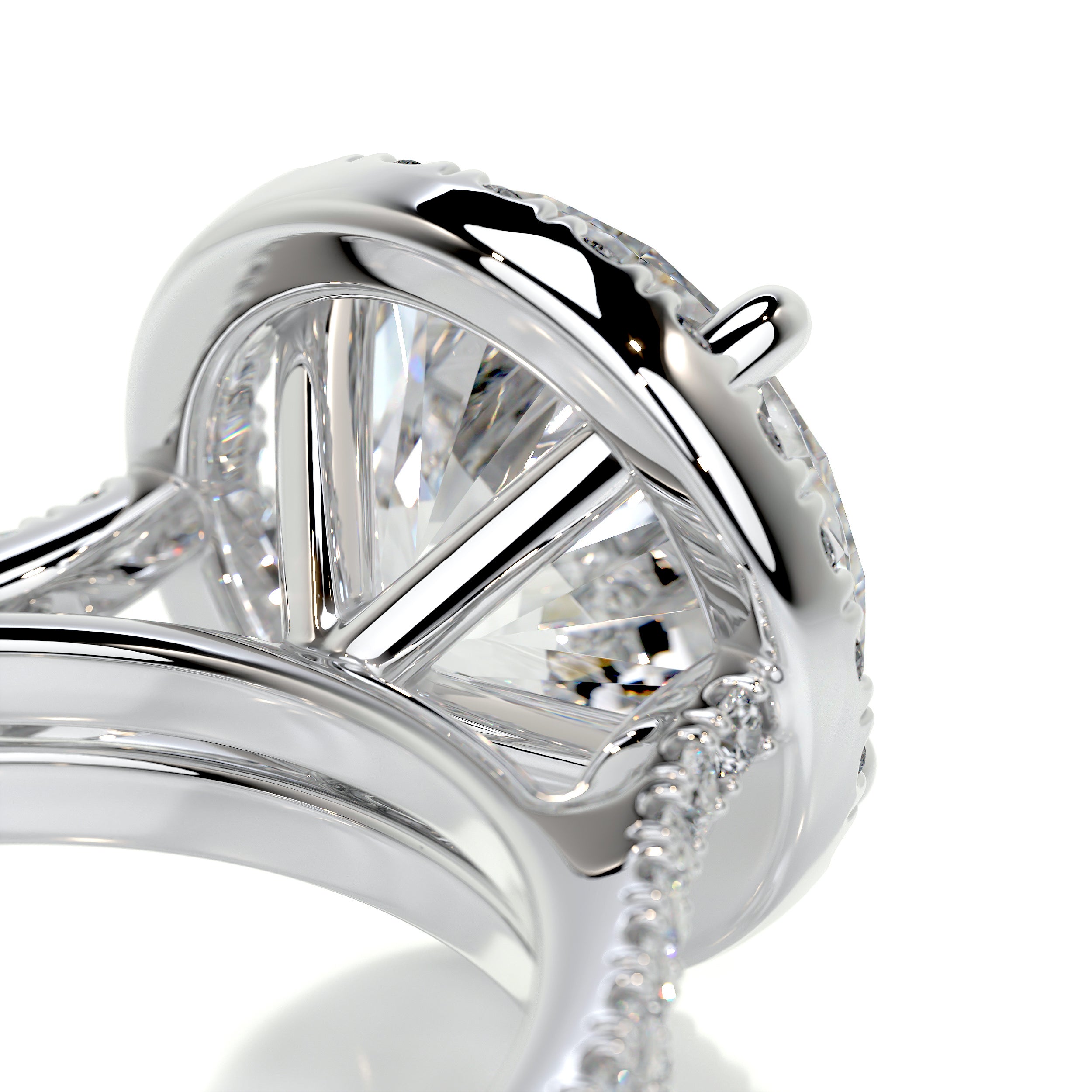 Layla Diamond Bridal Set -14K White Gold