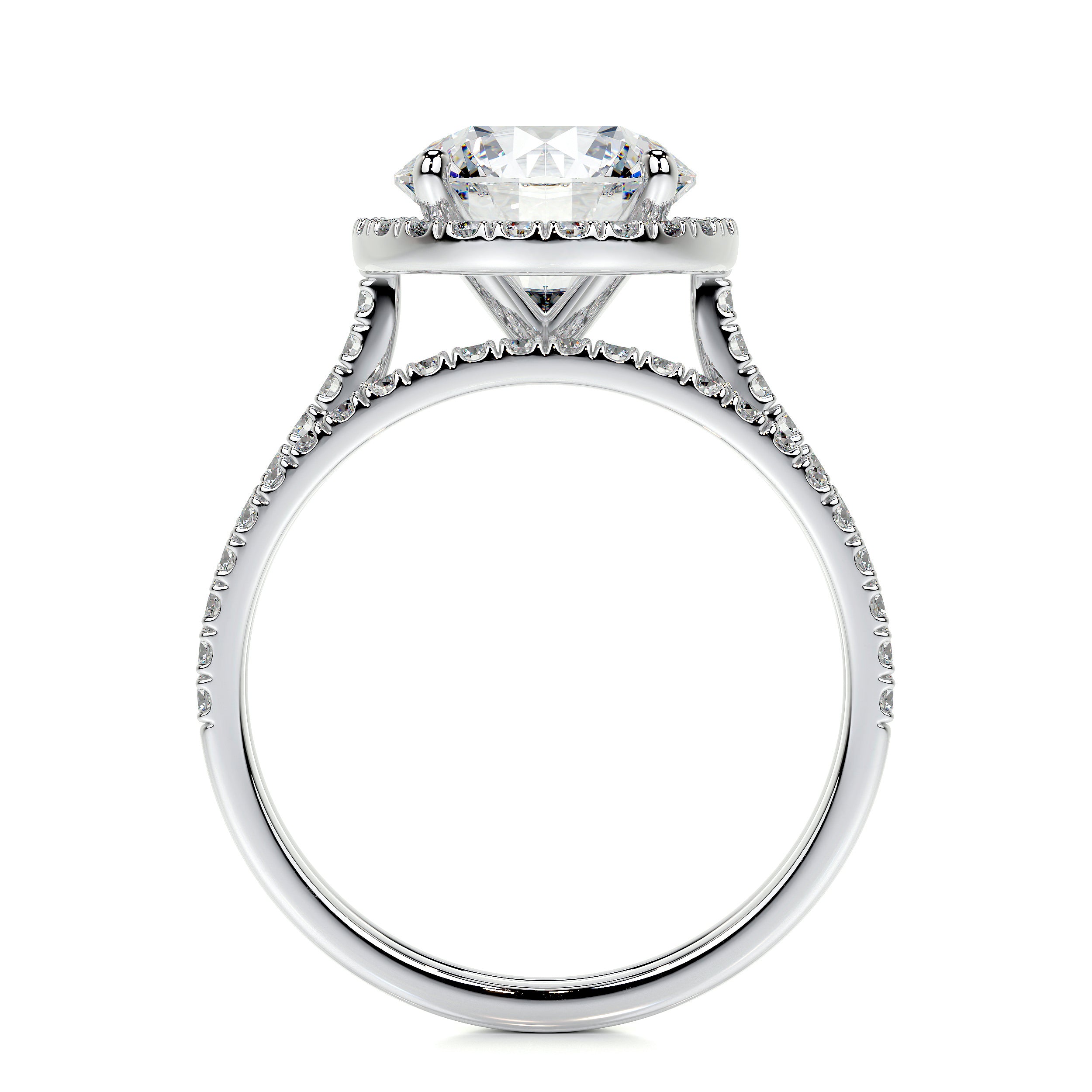 Layla Lab Grown Diamond Bridal Set -14K White Gold