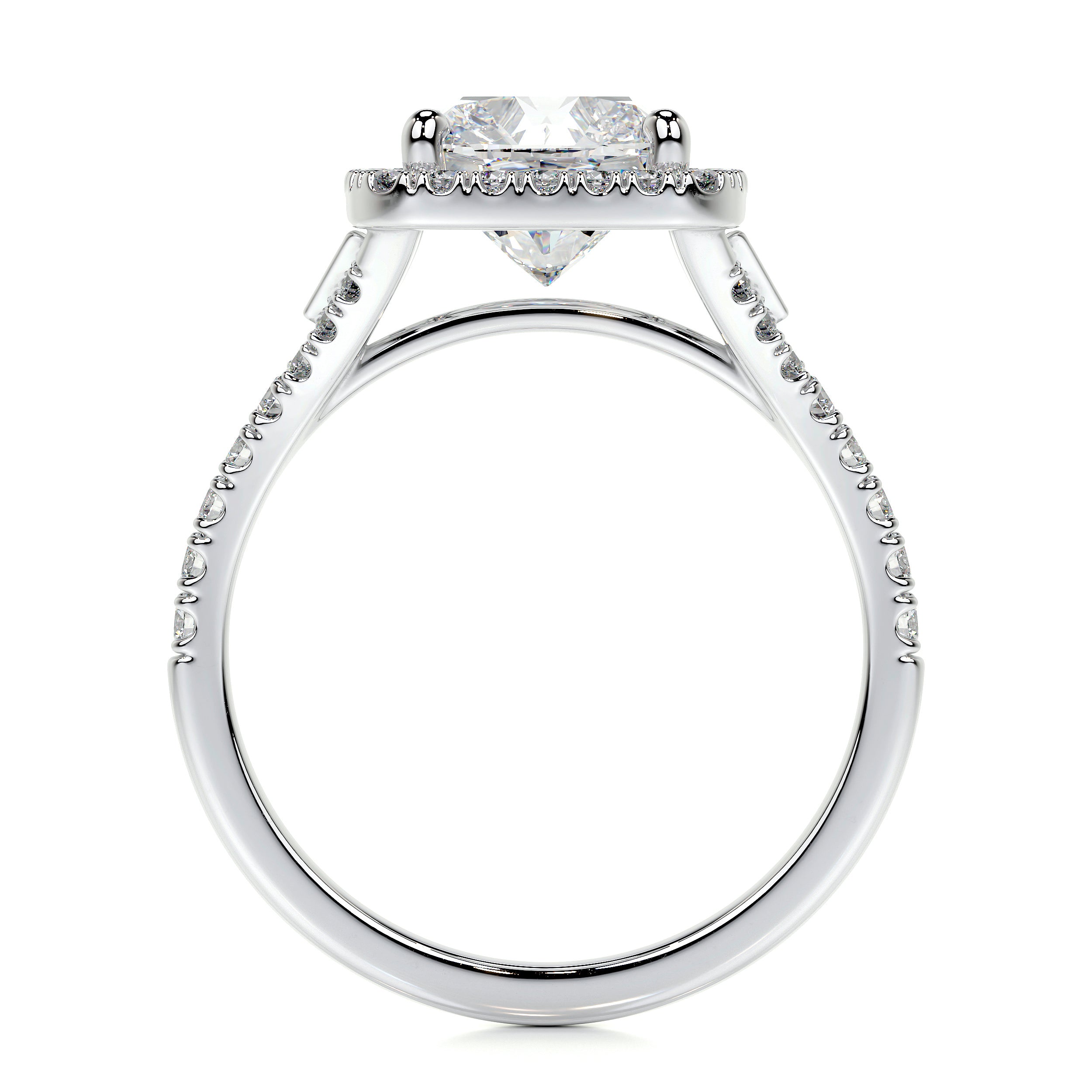 Lissete Lab Grown Diamond Ring -Platinum