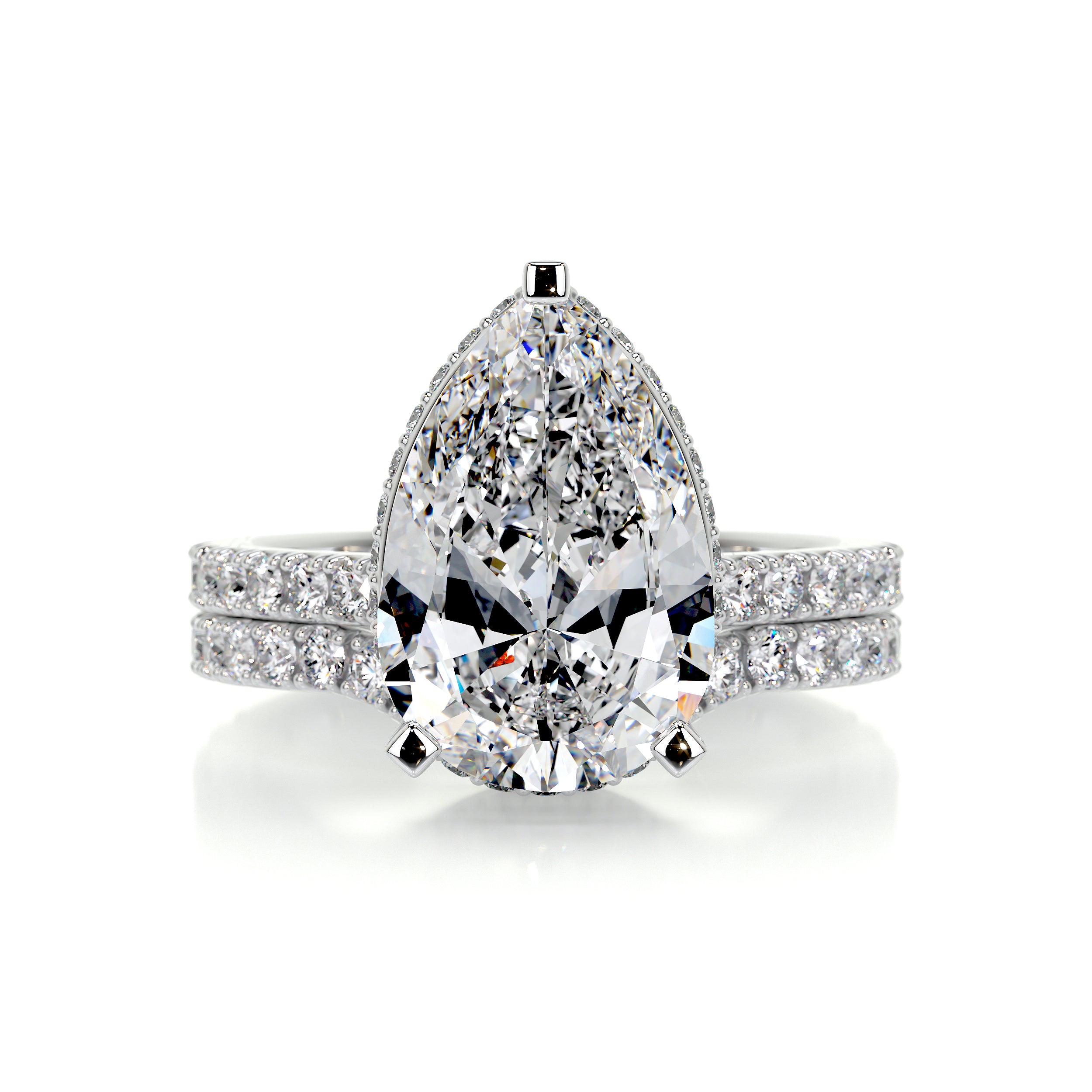 Mia Diamond Bridal Set -18K White Gold