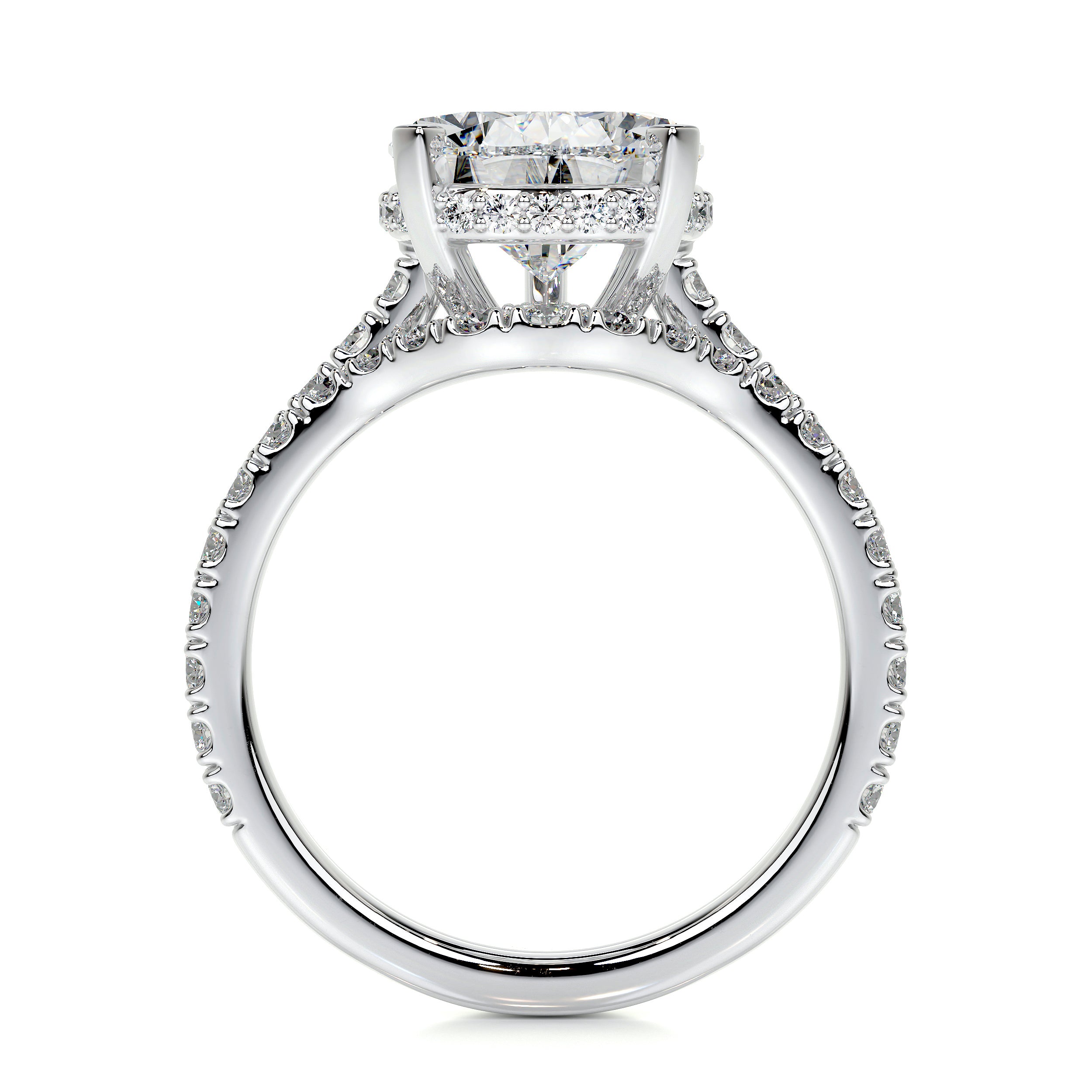 Mia Lab Grown Diamond Bridal Set -18K White Gold