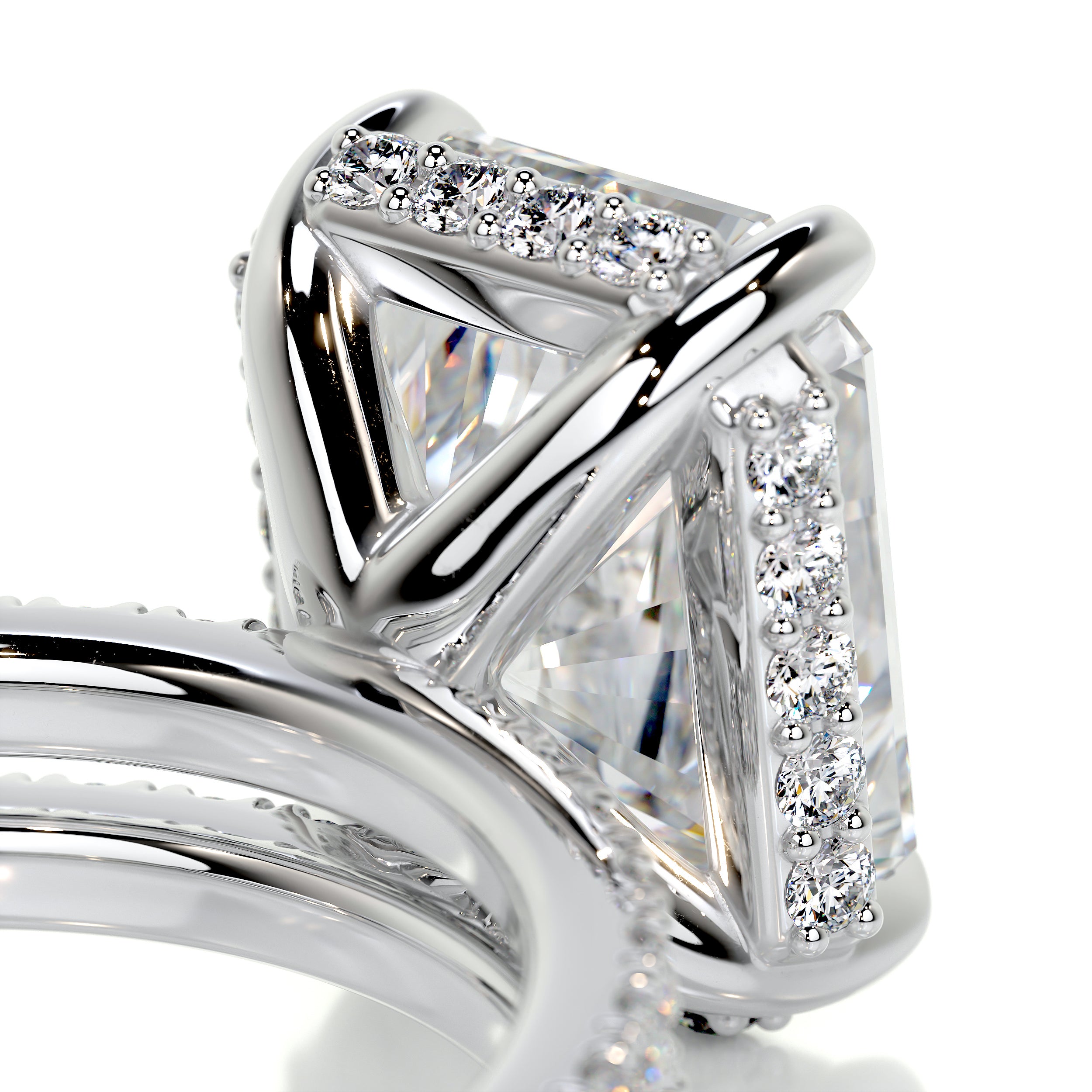 Luna Diamond Bridal Set -14K White Gold