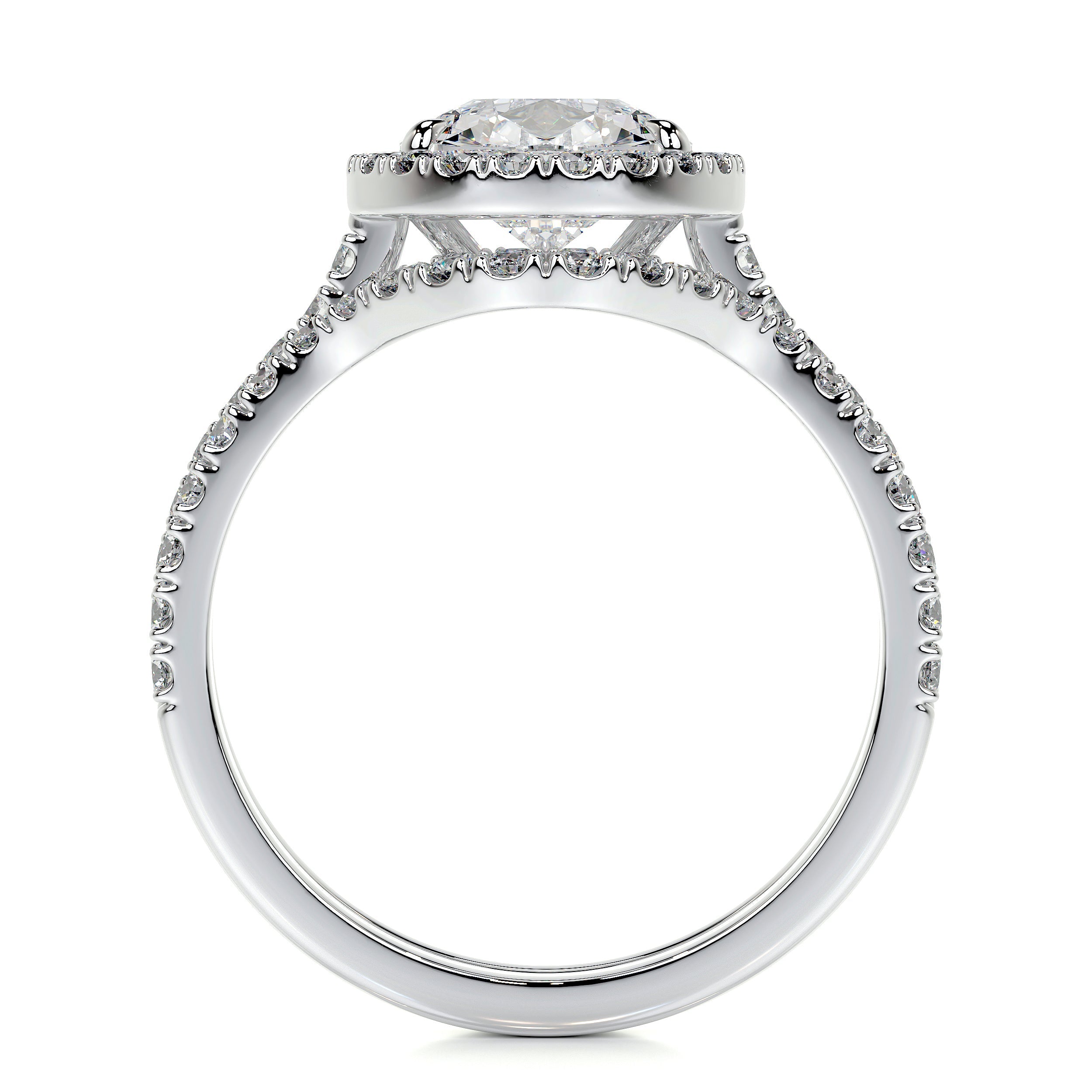 Sophia Lab Grown Diamond Bridal Set -14K White Gold