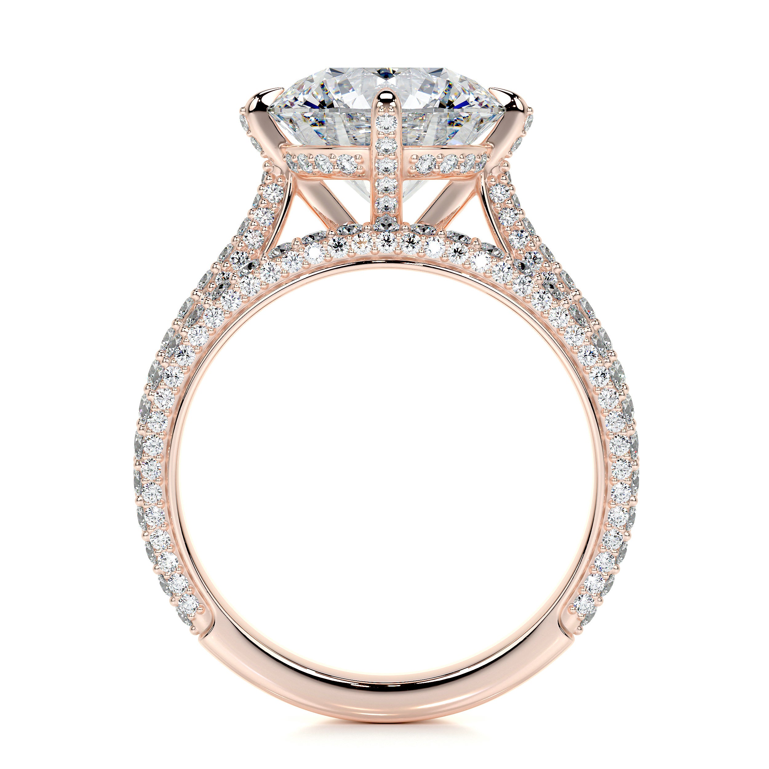 Jocelyn Lab Grown Diamond Bridal Set -14K Rose Gold