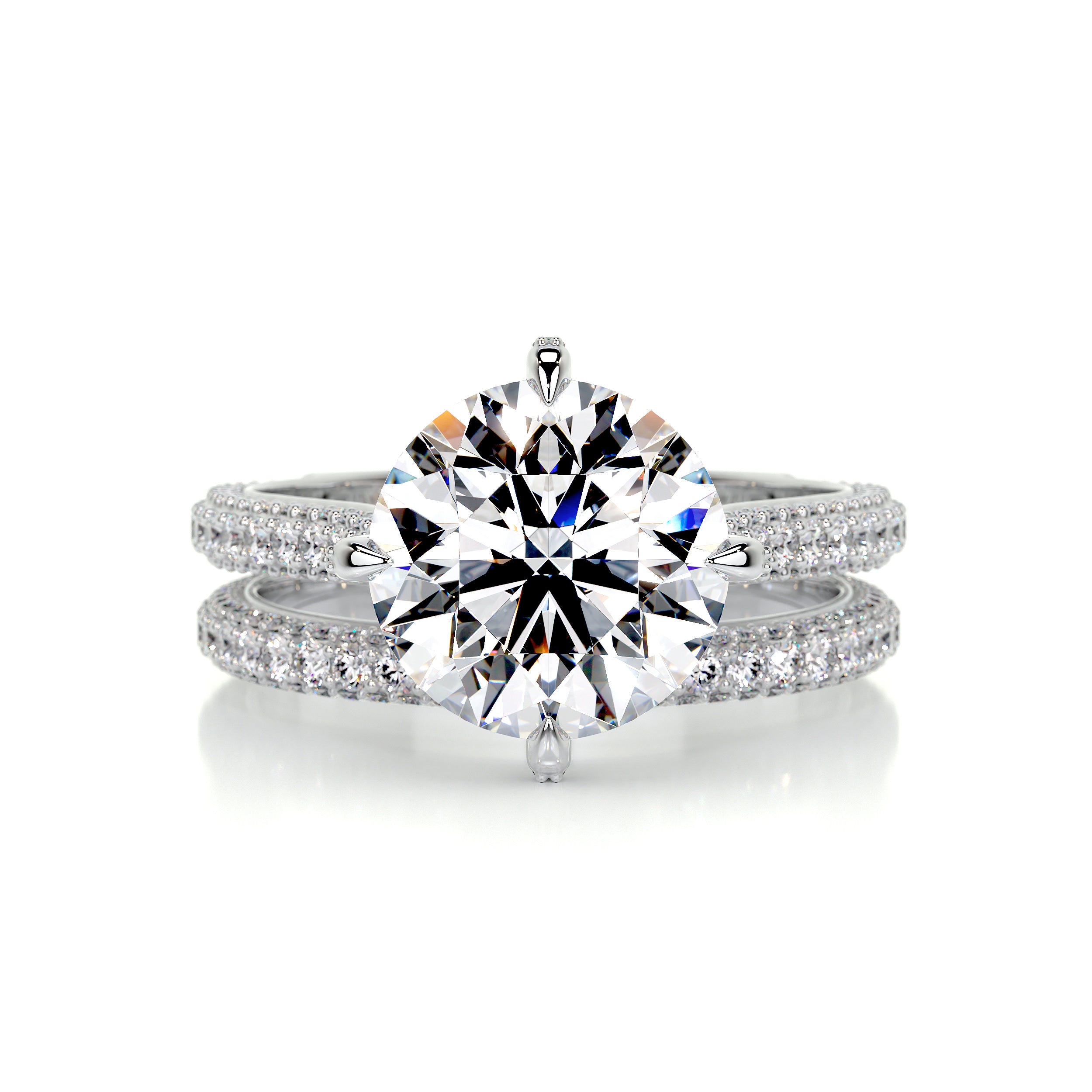 Jocelyn Diamond Bridal Set -14K White Gold