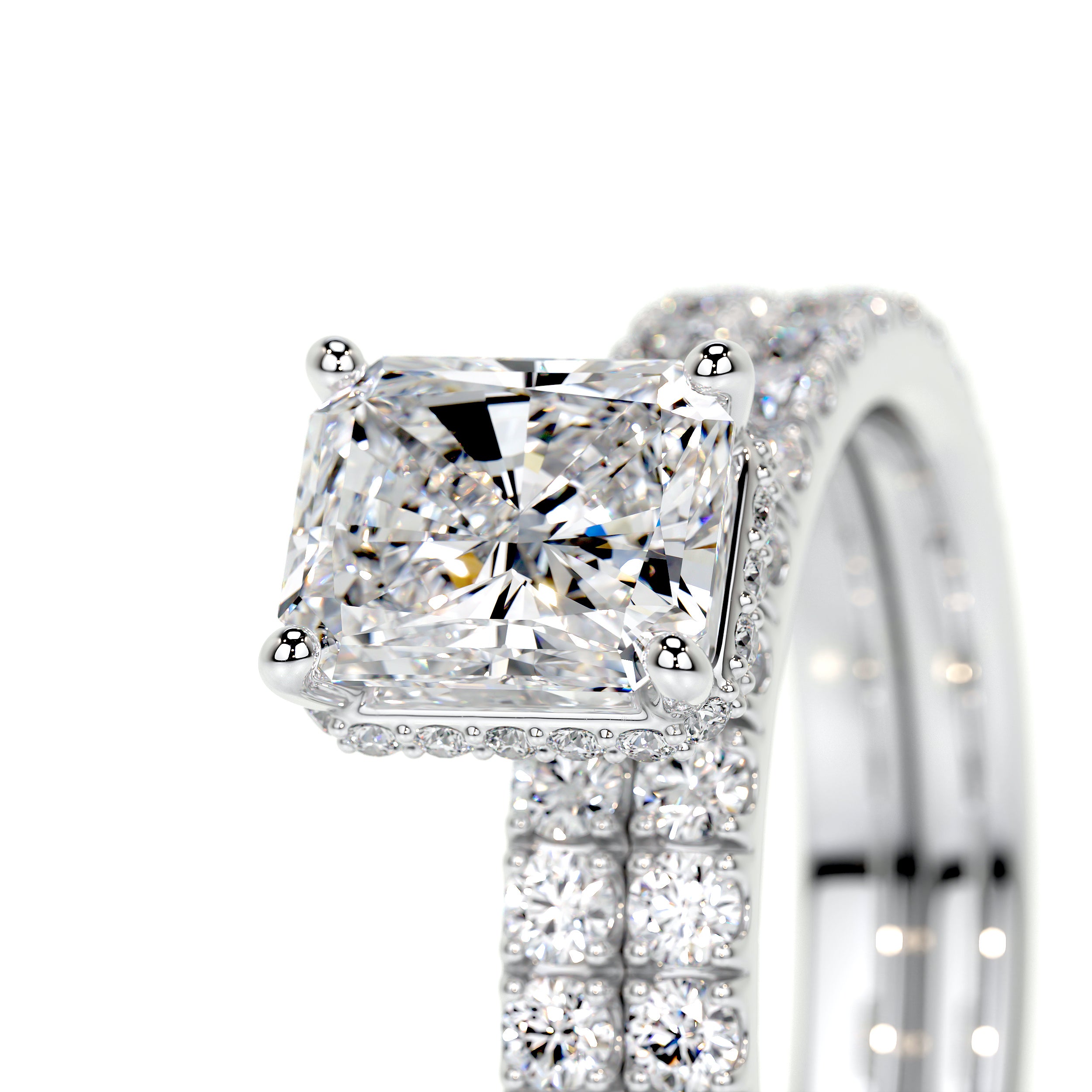 Deborah Lab Grown Diamond Bridal Set -Platinum