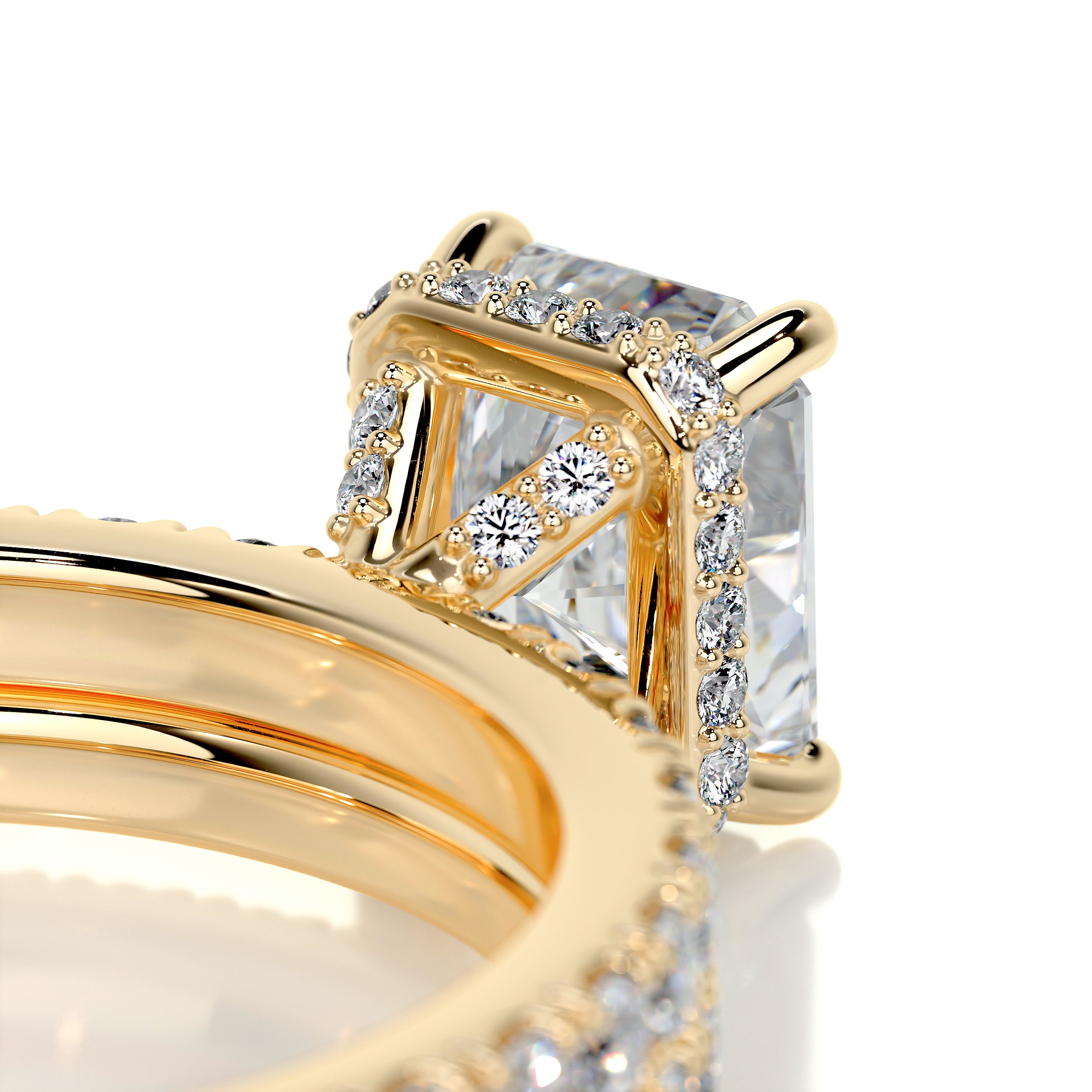 Deborah Diamond Bridal Set -18K Yellow Gold