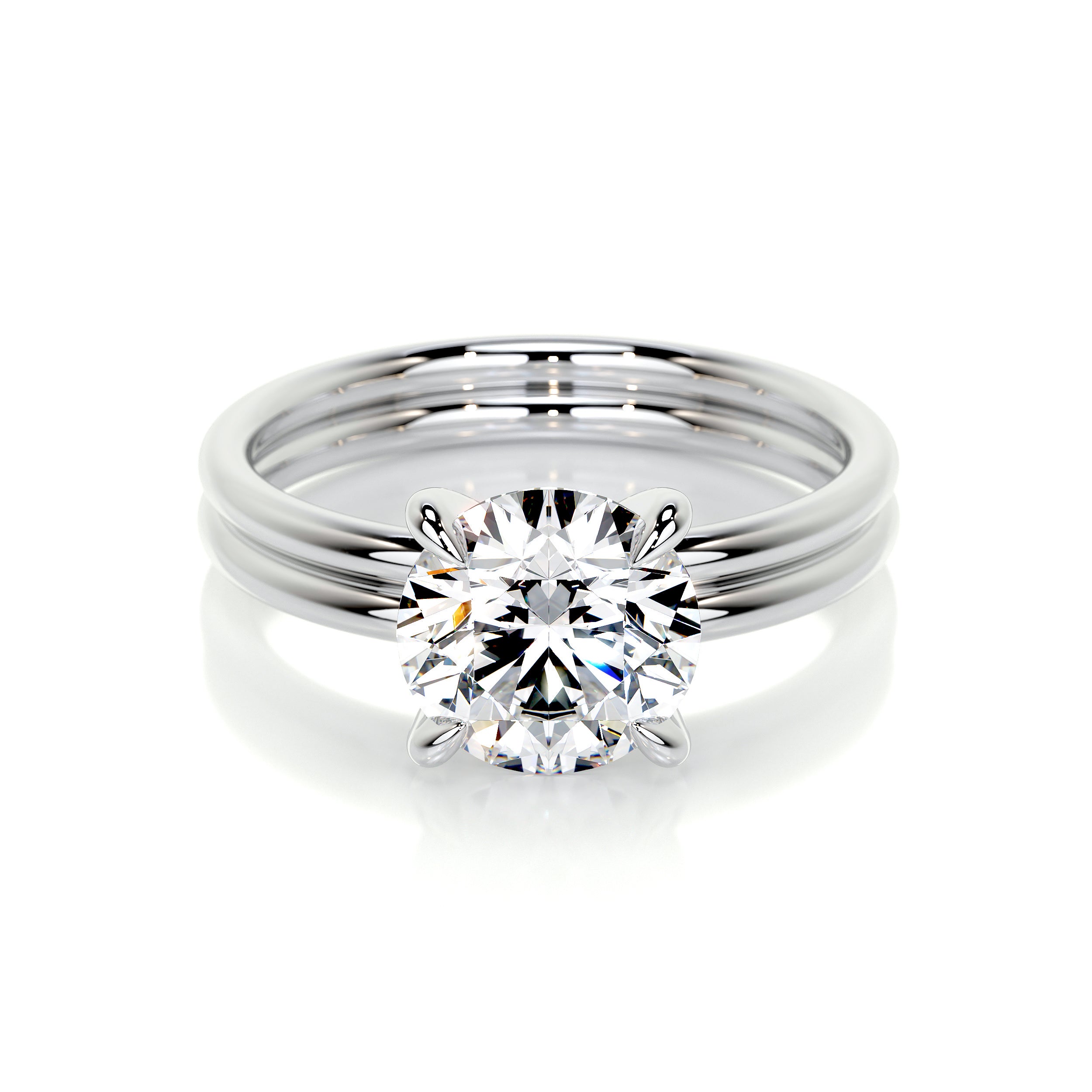Eloise Lab Grown Diamond Bridal Set -Platinum