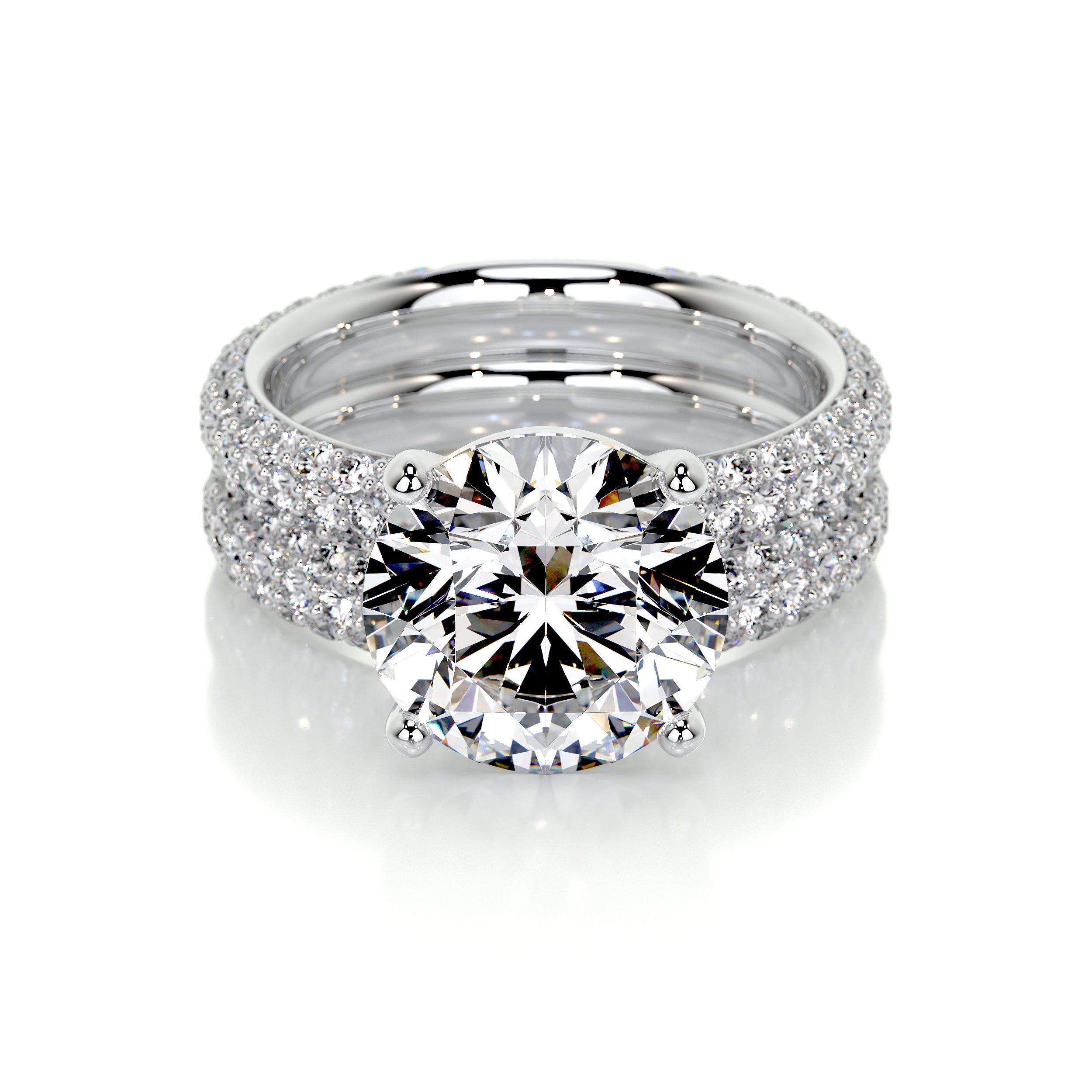 Helena Lab Grown Diamond Bridal Set -Platinum