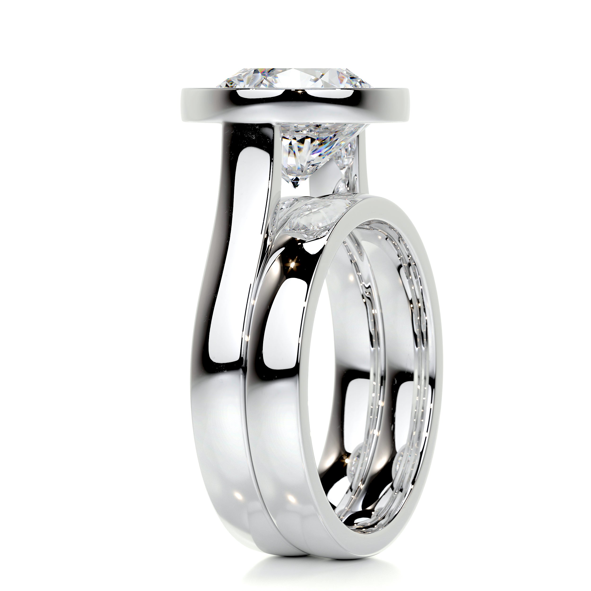Kaylee Diamond Bridal Set -18K White Gold