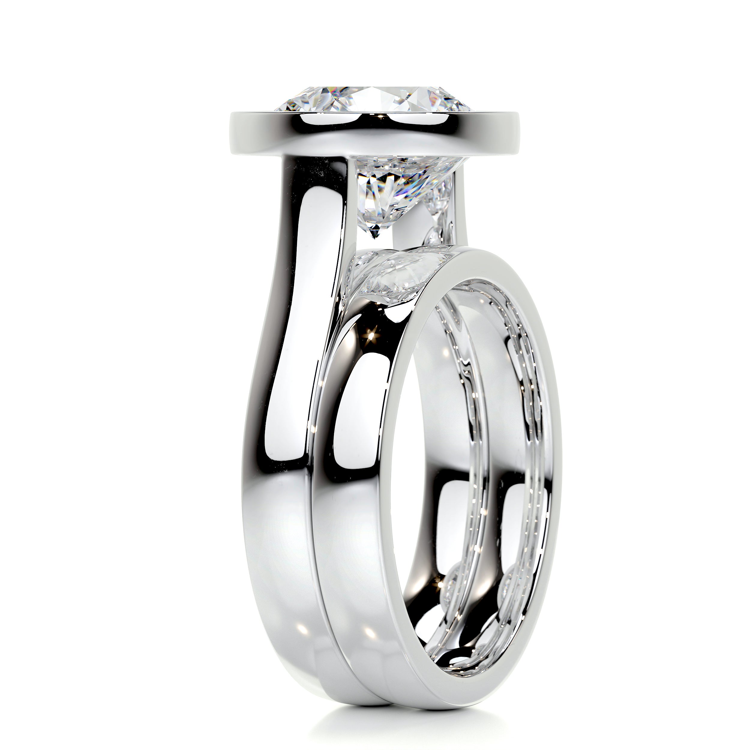 Kaylee Diamond Bridal Set -14K White Gold