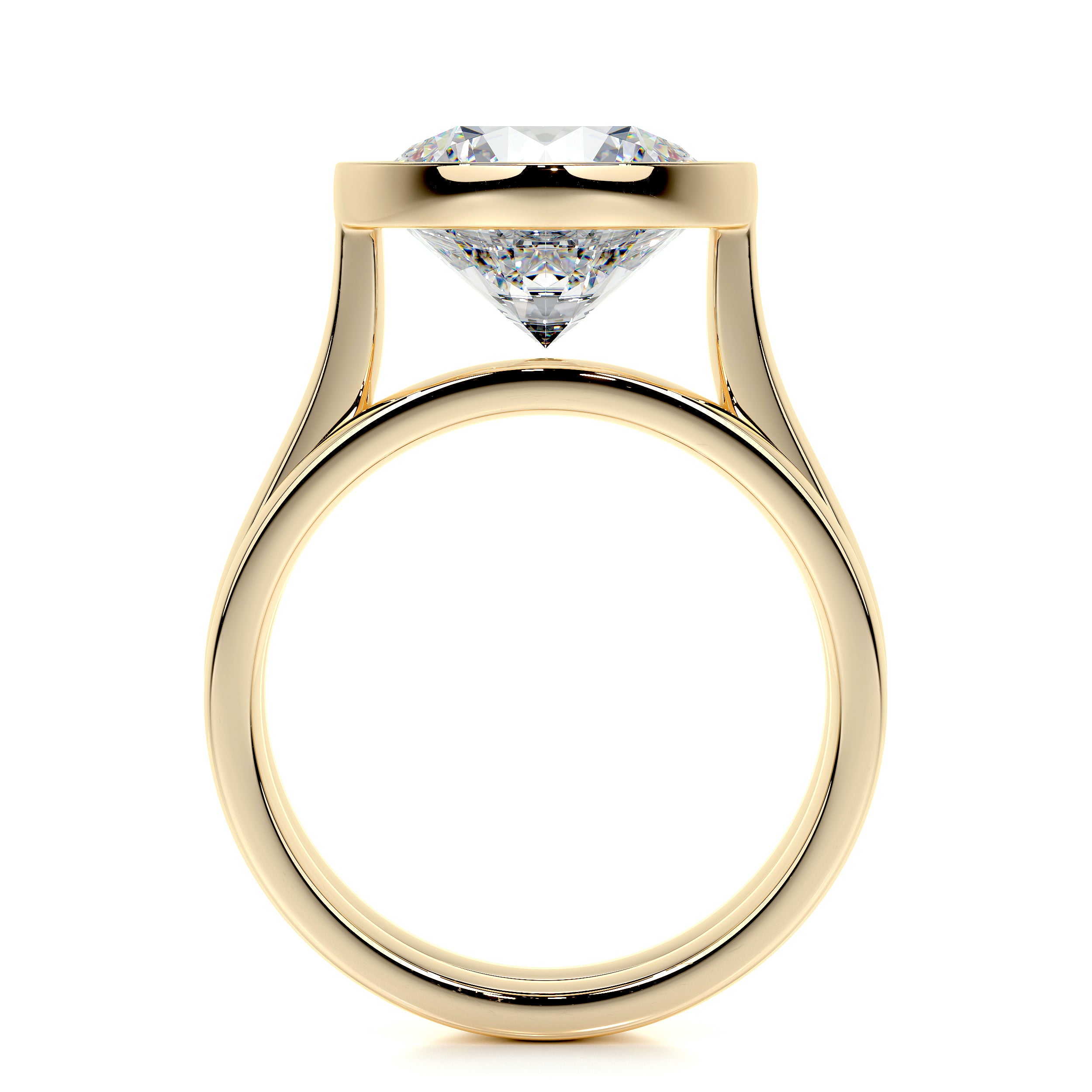Kaylee Lab Grown Diamond Bridal Set -18K Yellow Gold