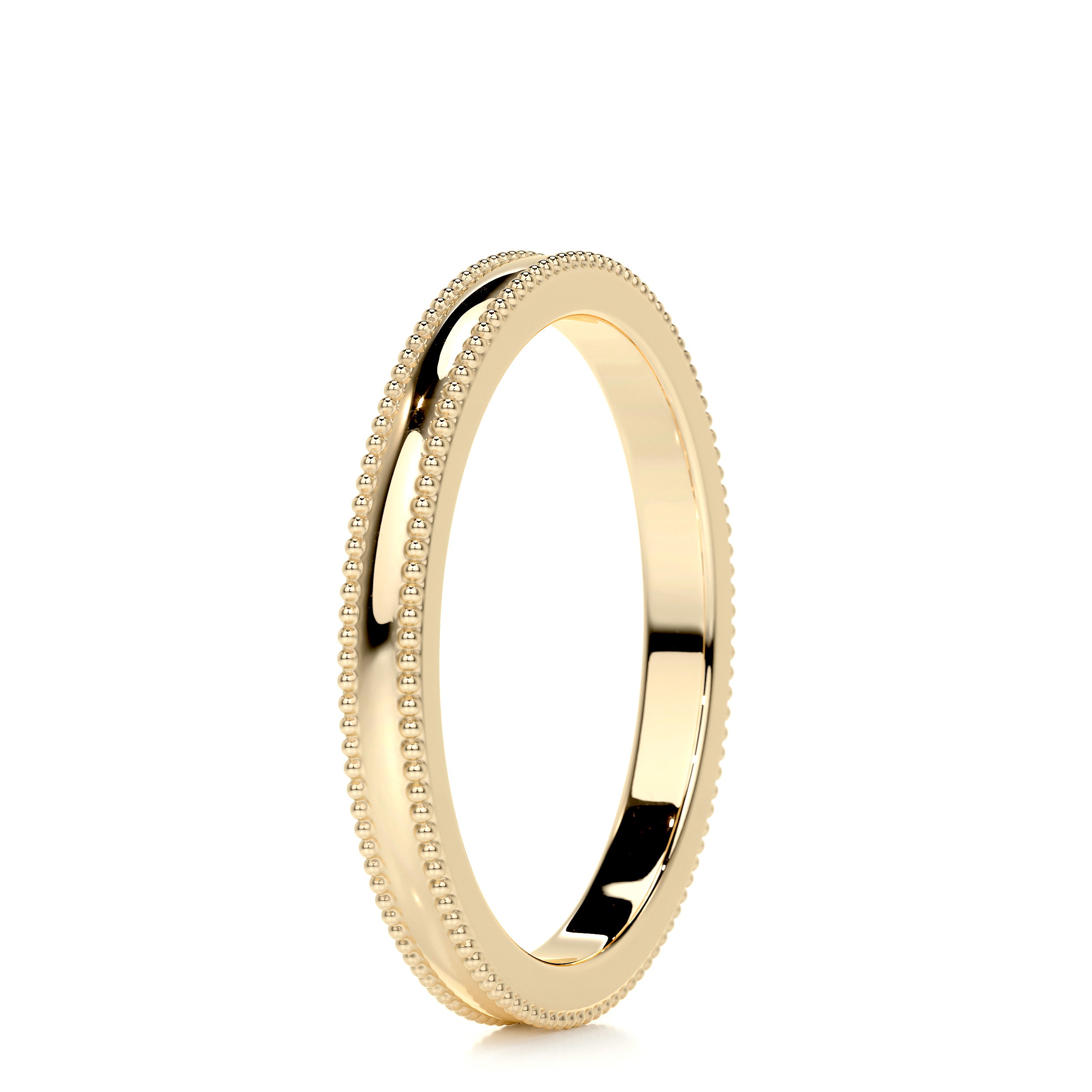 Sacha Wedding Band -18K Yellow Gold