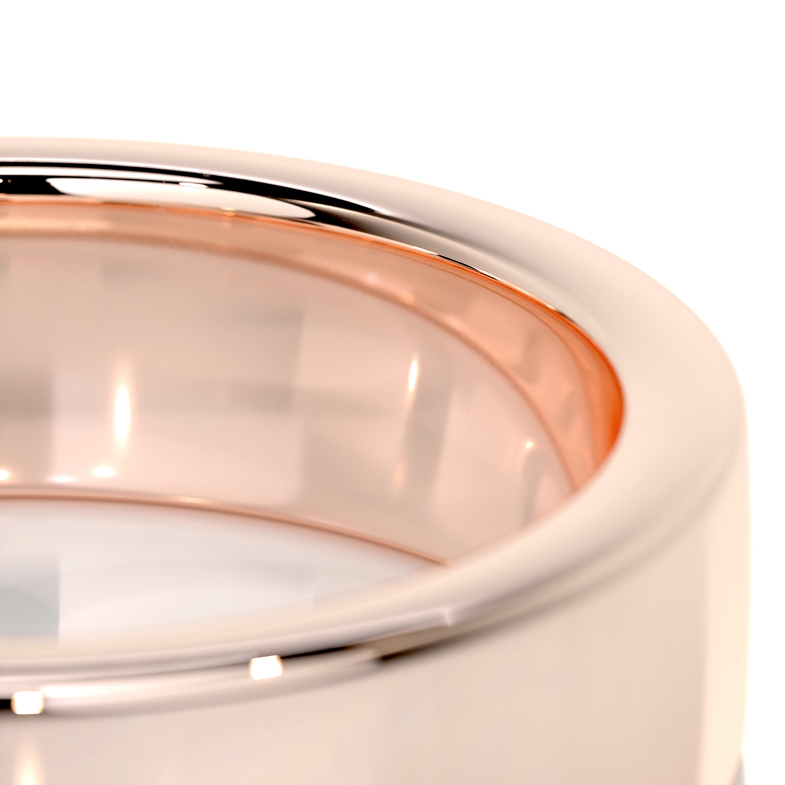 Nicky Wedding Band (0.20 Carat) -14K Rose Gold