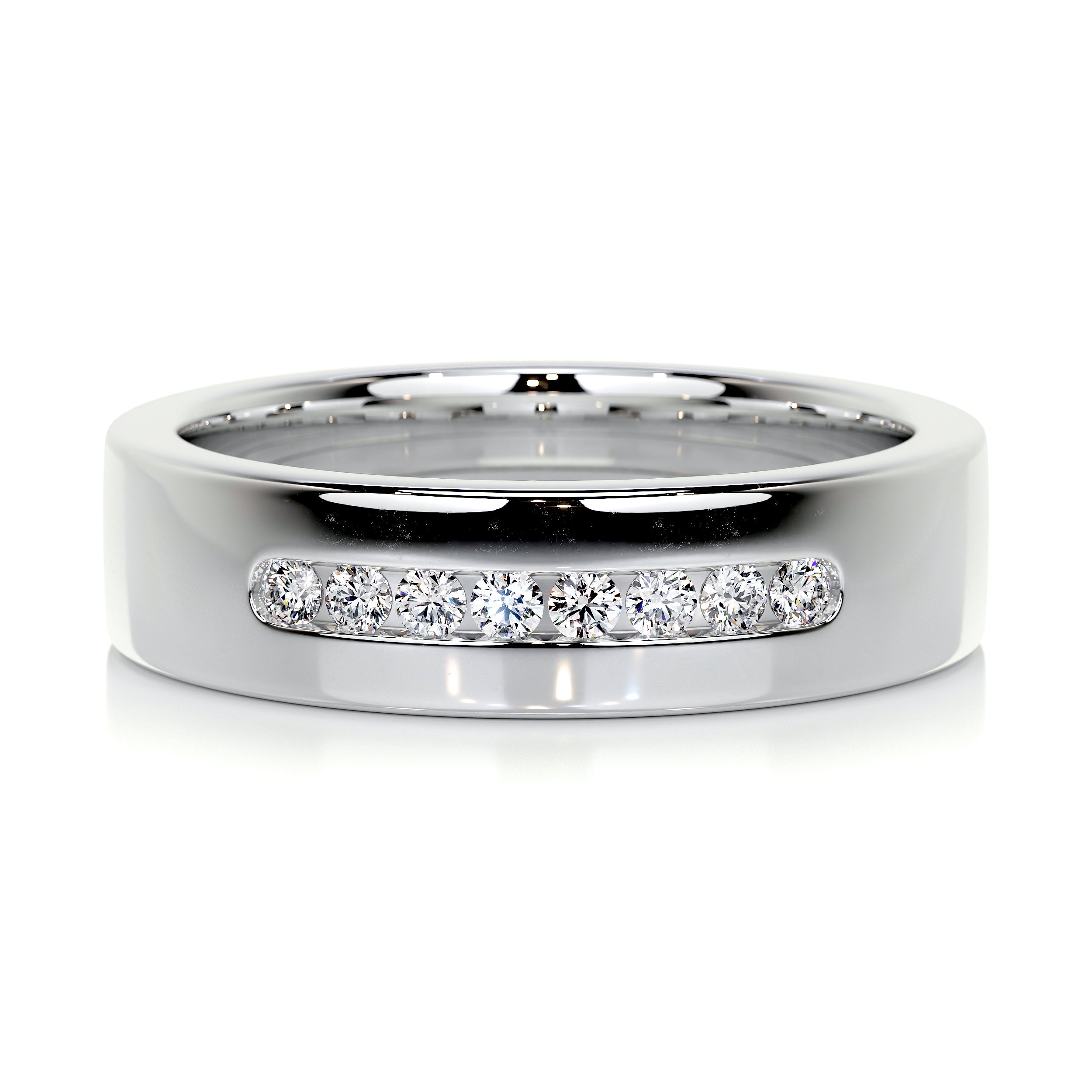 Nicky Wedding Band   (0.20 Carat) -Platinum