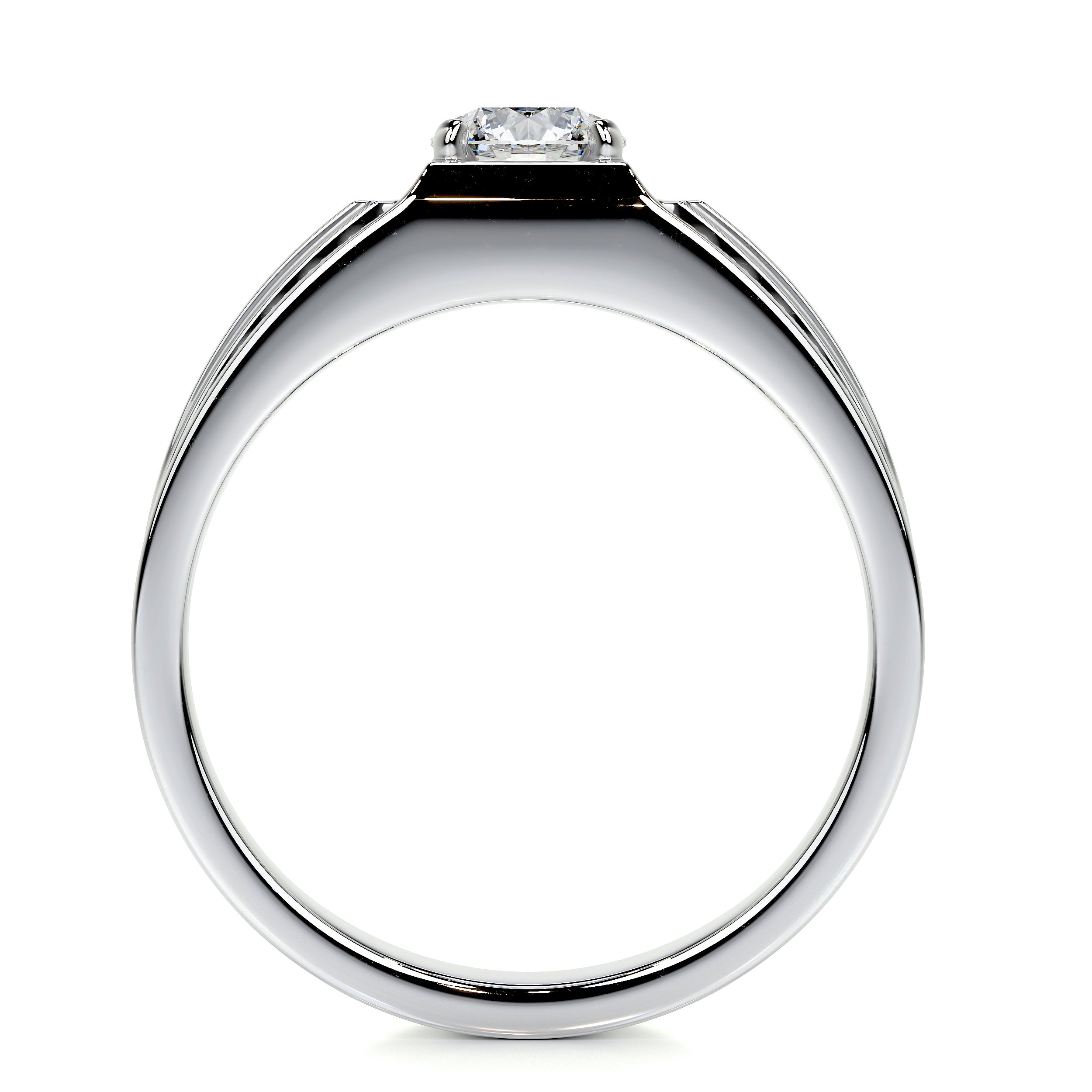 Raquel Lab Grown Diamond Wedding Band (1.25 Carat) -18K White Gold