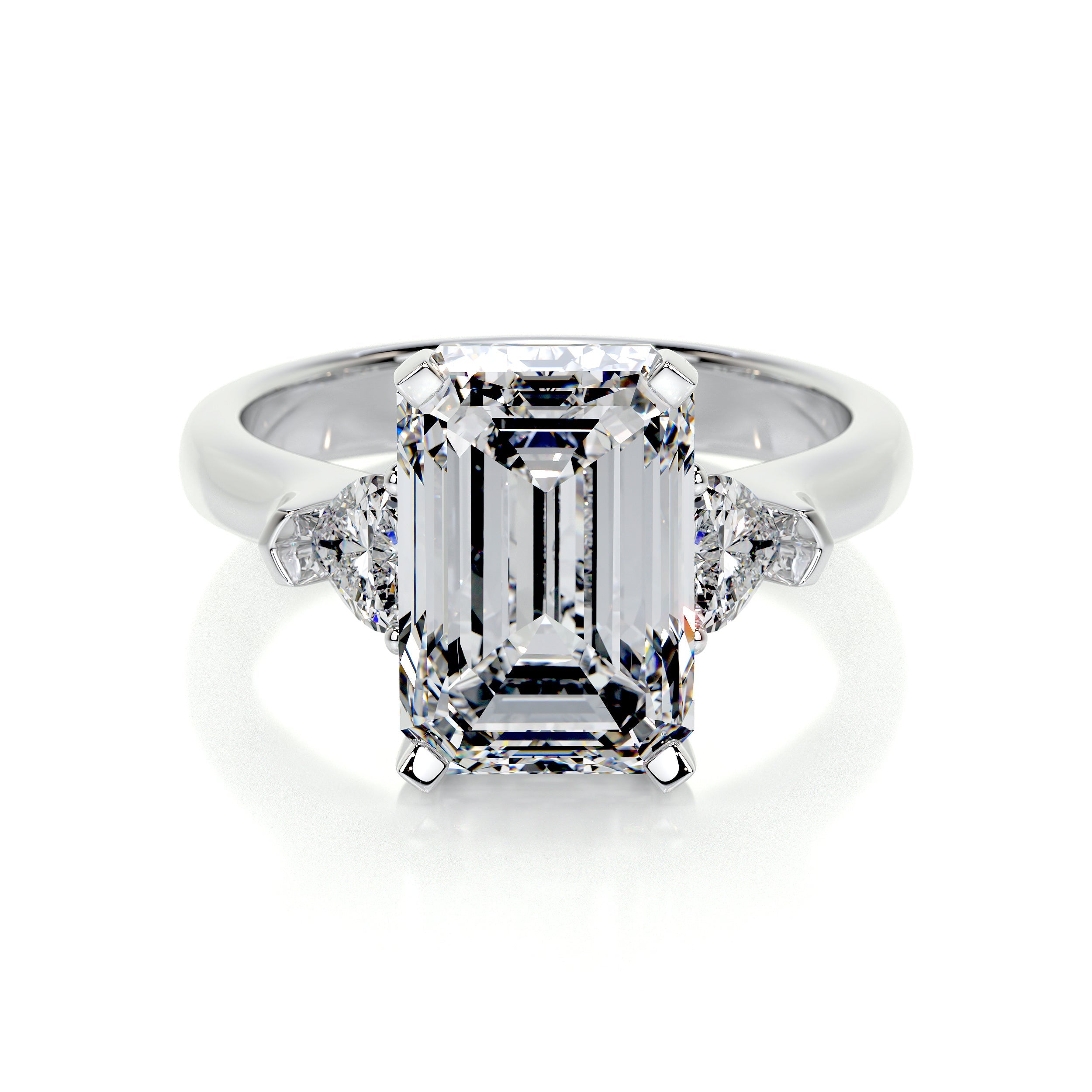 Kamala Lab Grown Diamond Ring (5.50 Carat) -Platinum