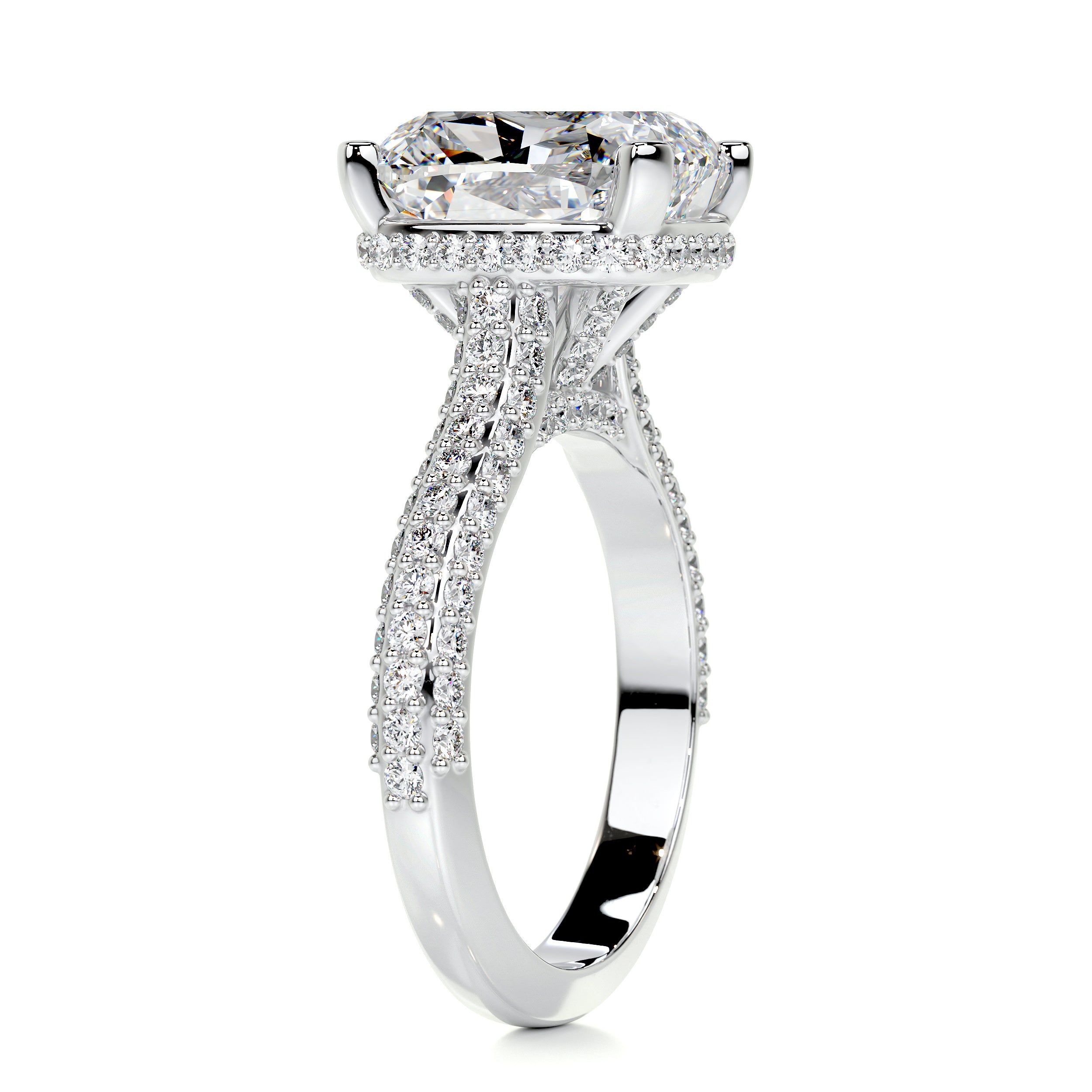 Joana Diamond Engagement Ring -14K White Gold