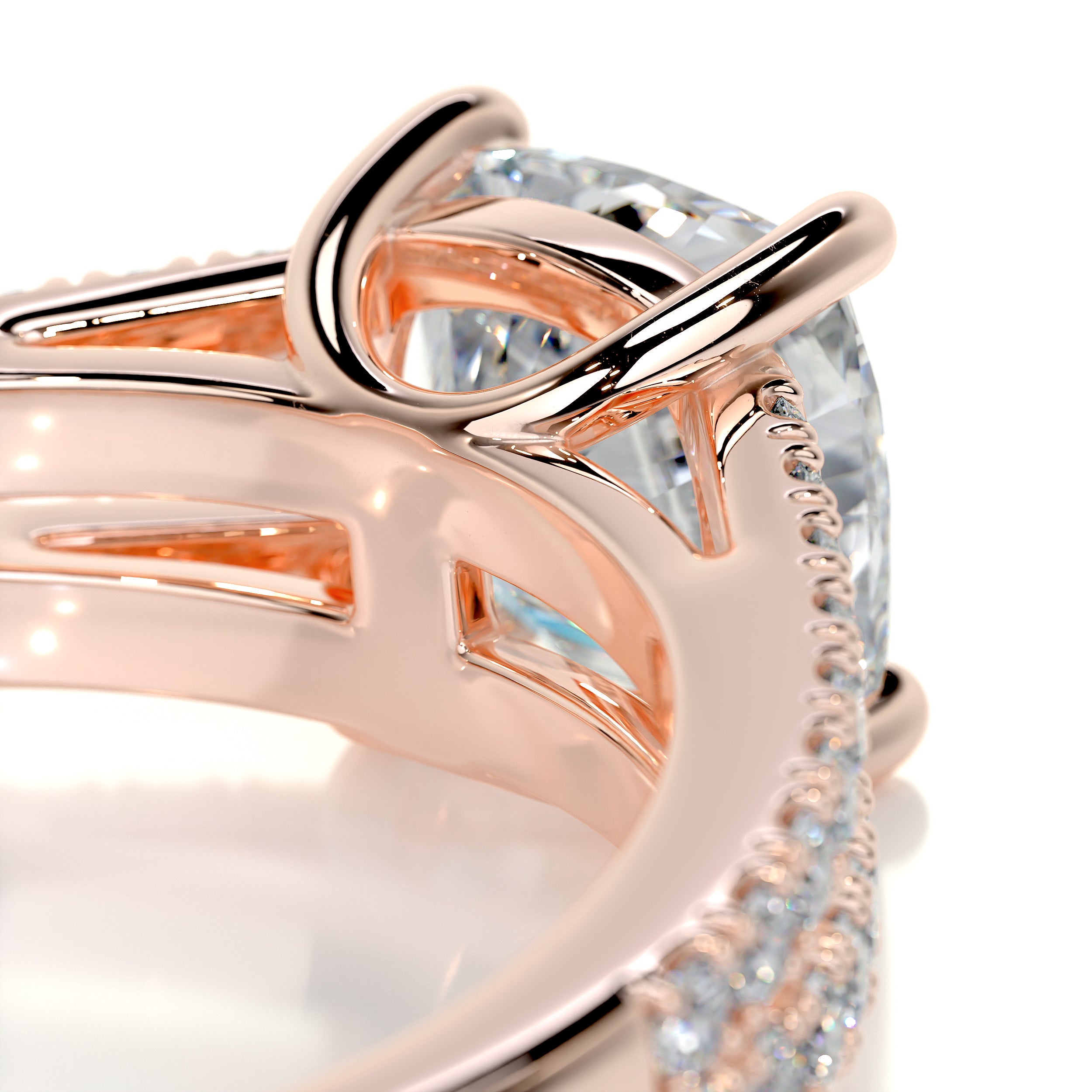 Sadie Diamond Engagement Ring -14K Rose Gold
