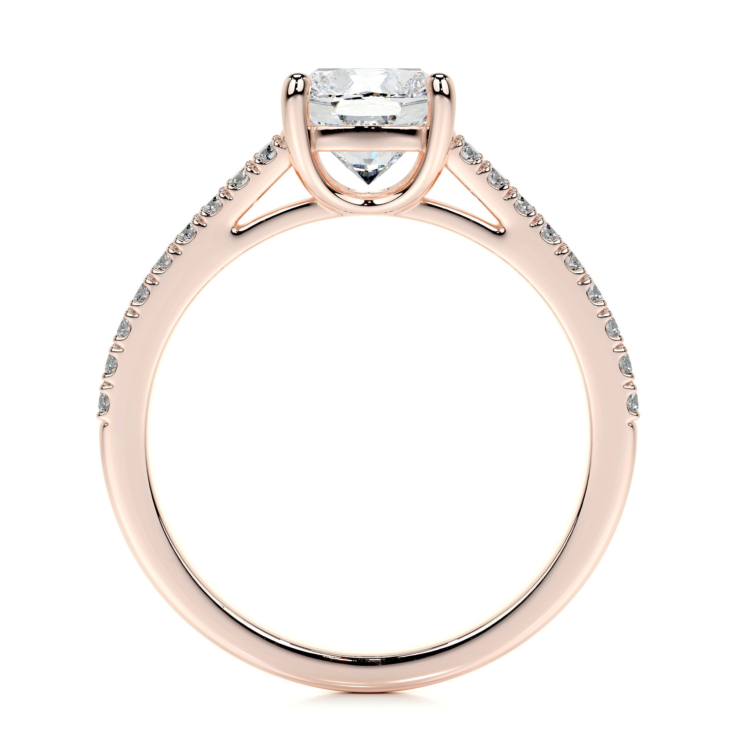 Sadie Lab Grown Diamond Ring -14K Rose Gold