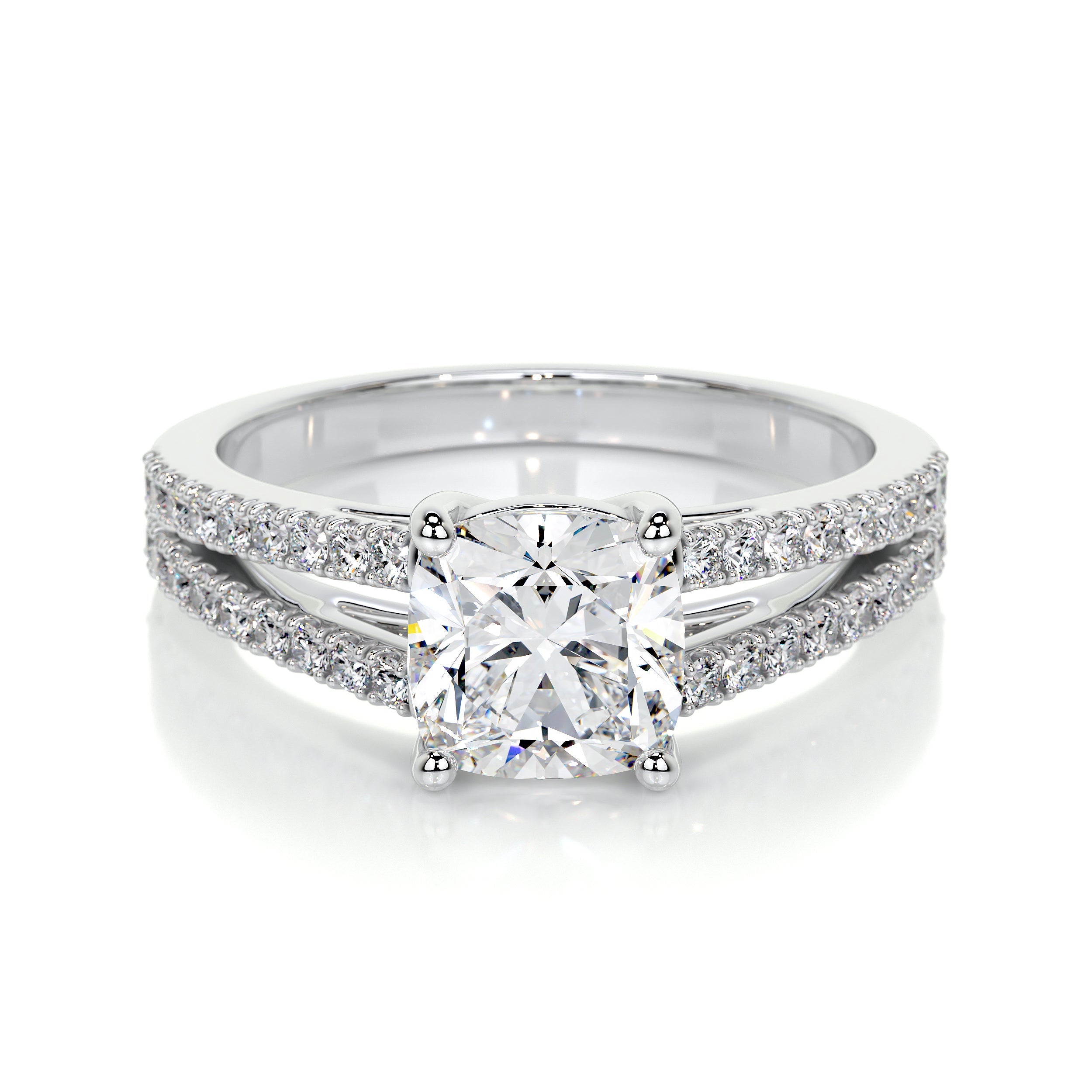 Sadie Lab Grown Diamond Ring -14K White Gold