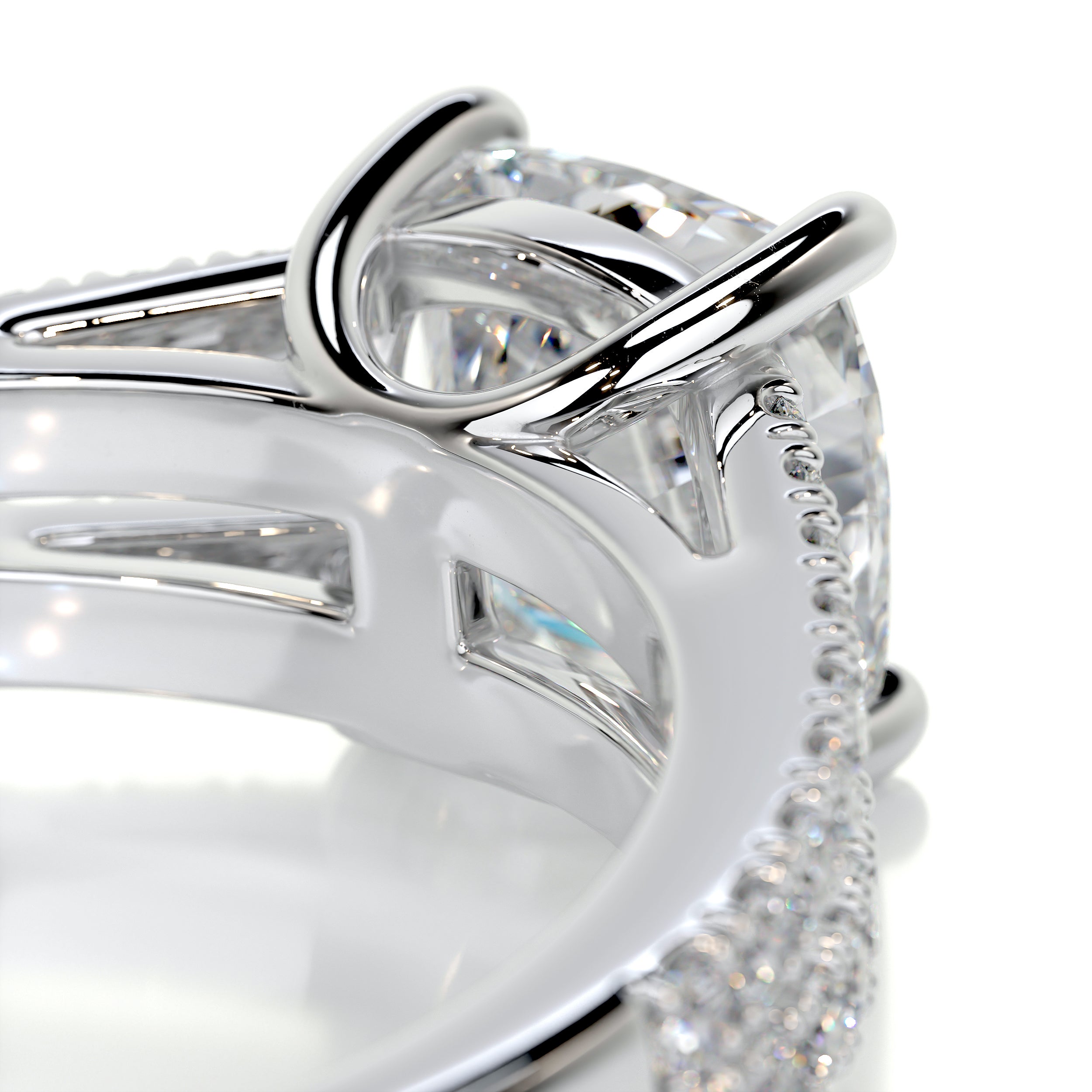 Sadie Diamond Engagement Ring -14K White Gold