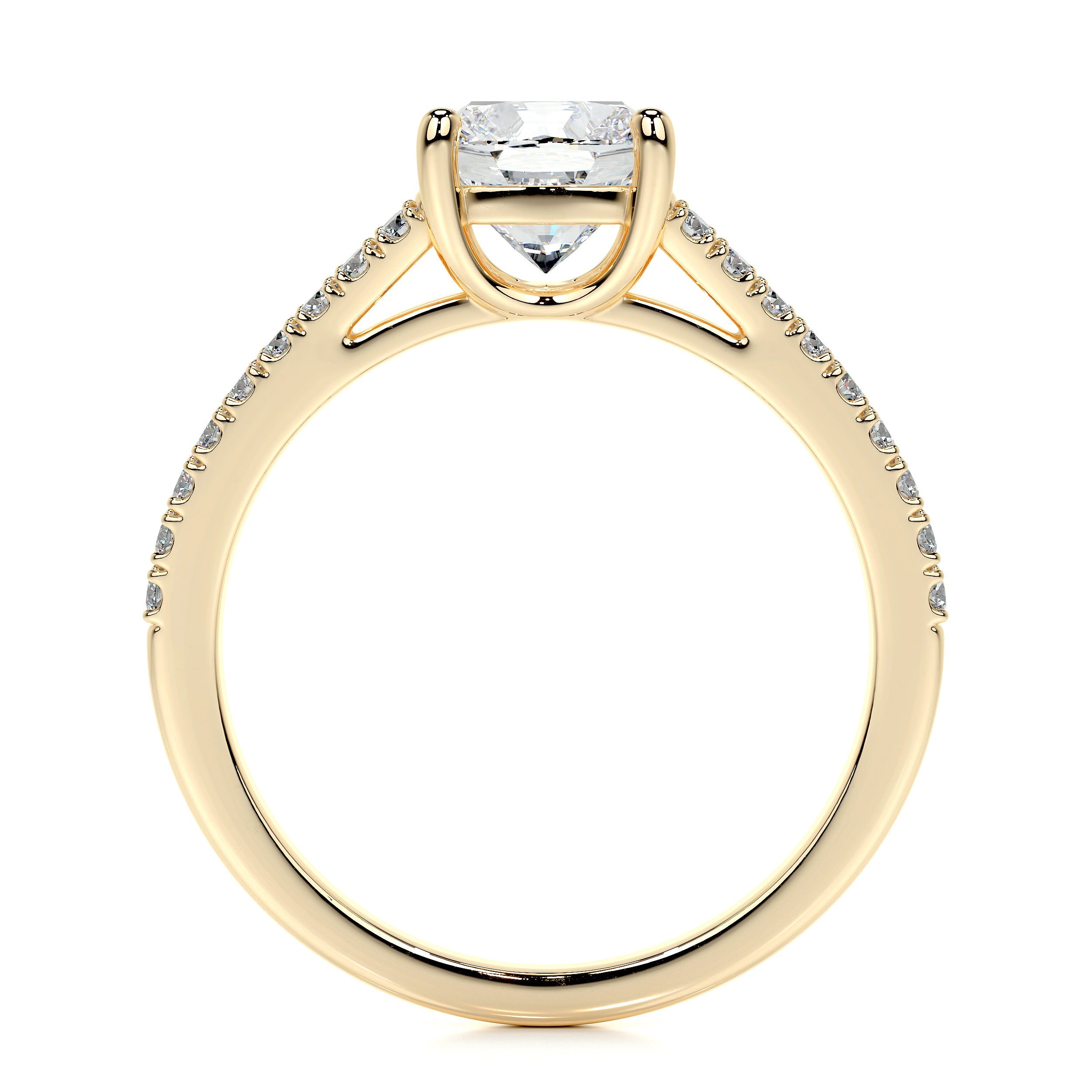Sadie Lab Grown Diamond Ring -18K Yellow Gold