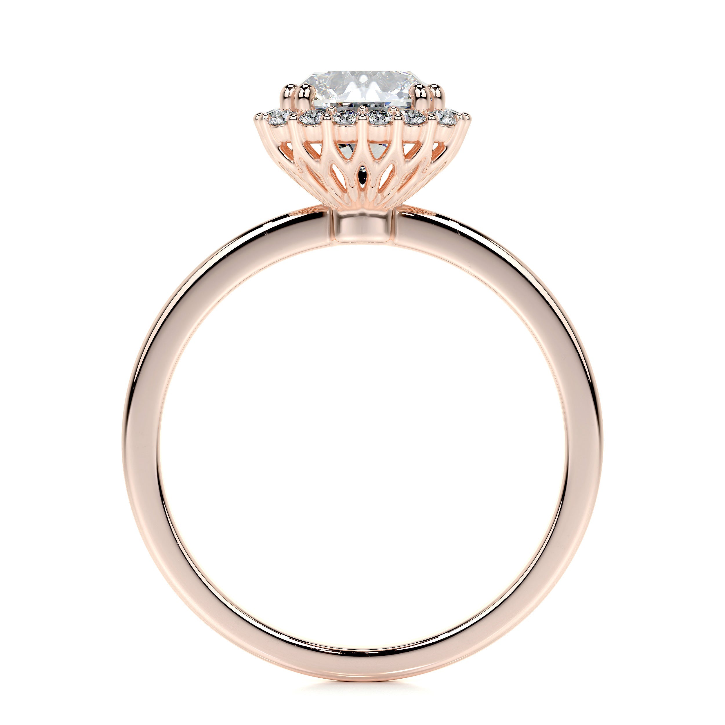 Emery Lab Grown Diamond Ring (1.75 Carat) - 14K Rose Gold