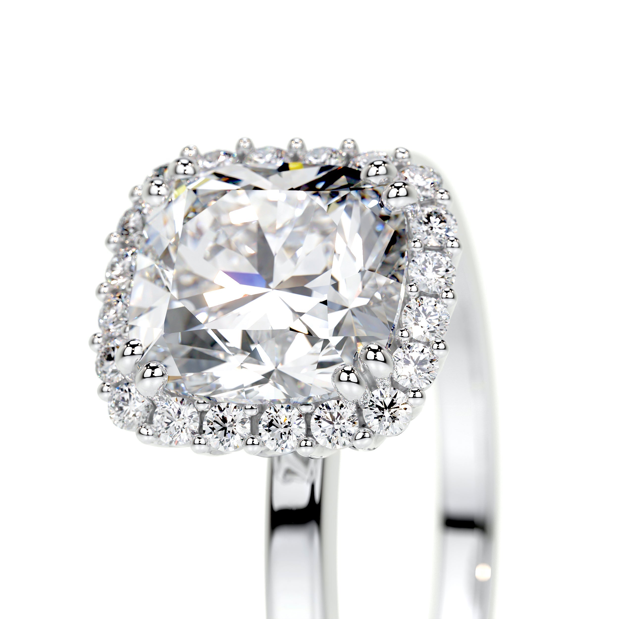 Emery Lab Grown Diamond Ring (1.75 Carat) - 14K White Gold
