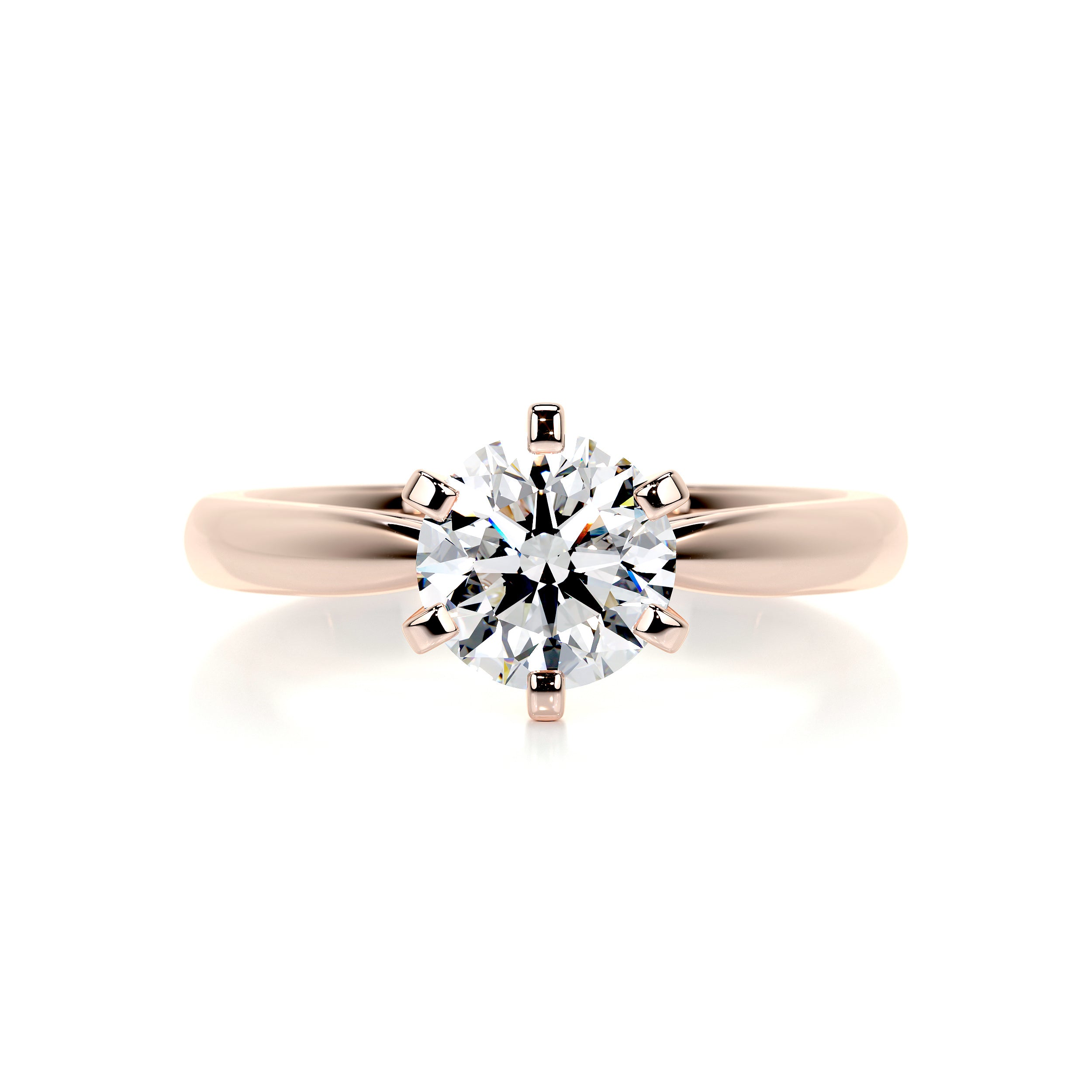 Talia Diamond Engagement Ring - 14K Rose Gold