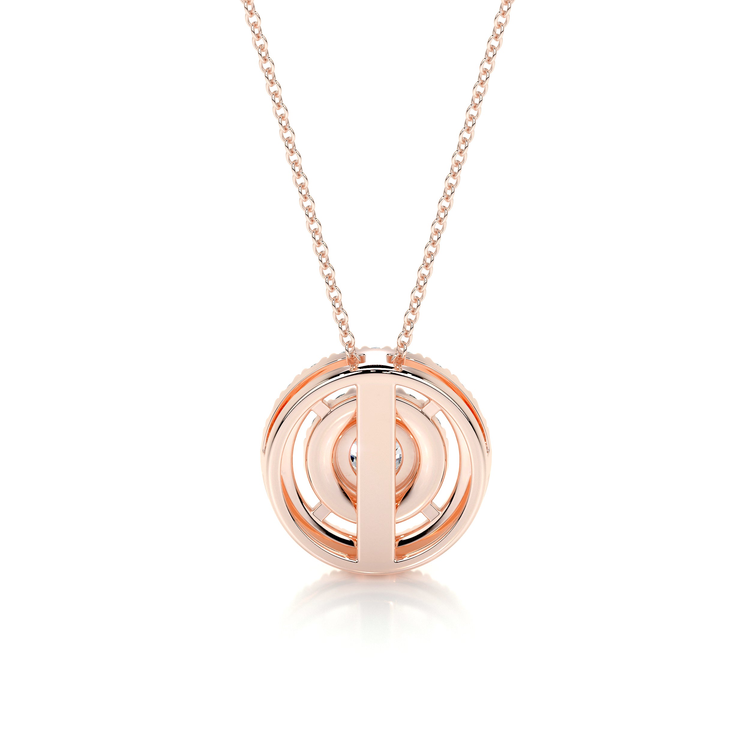 Joan Diamond Pendant (0.5 Carat) - 14K Rose Gold