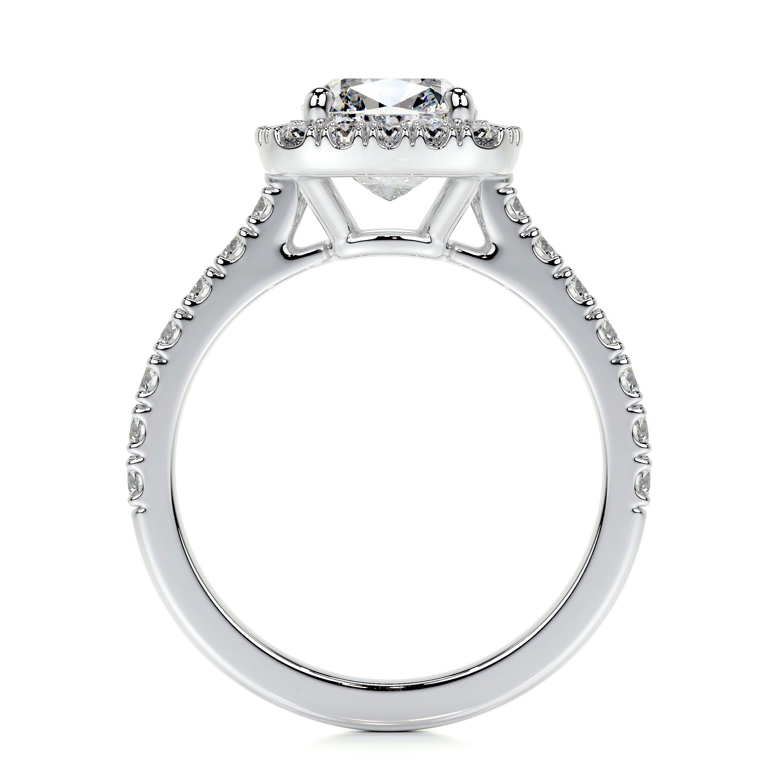 Celeste Lab Grown Diamond Ring   (2 Carat) -Platinum